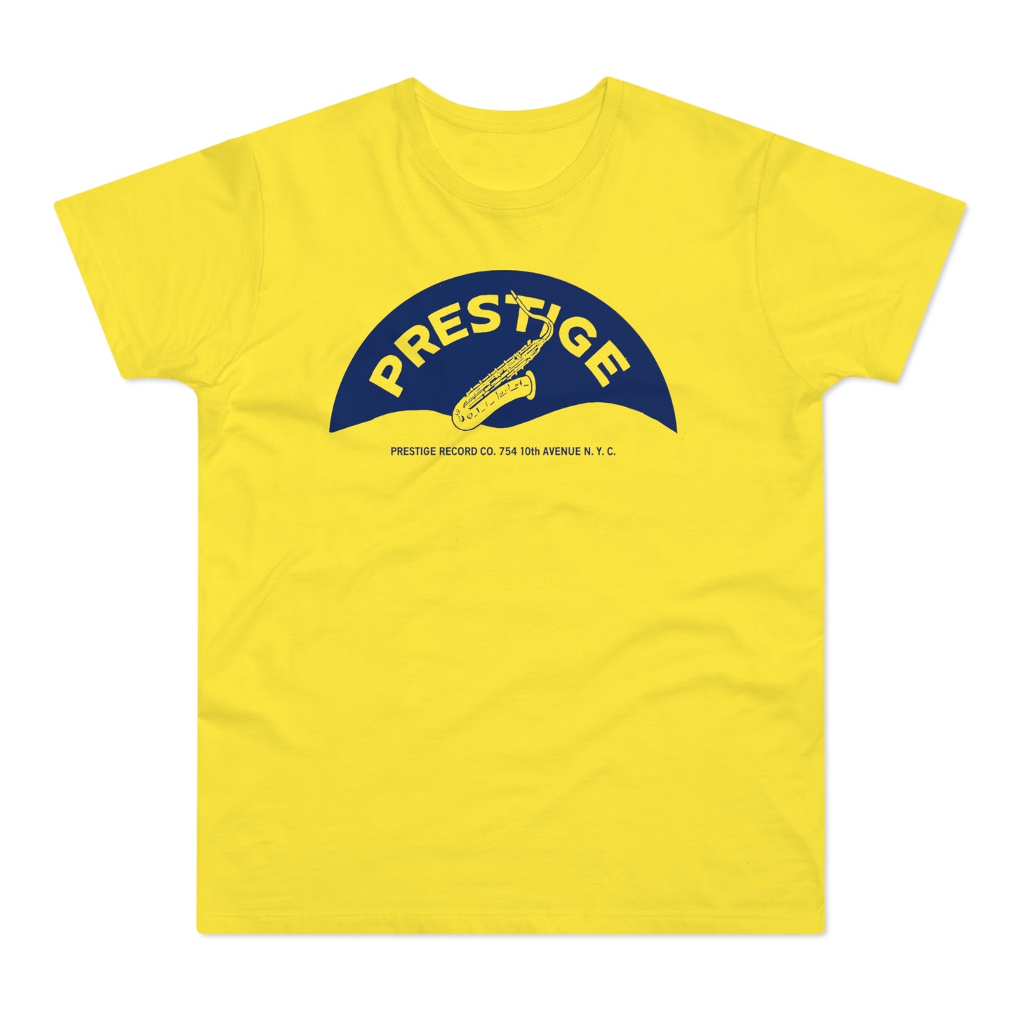 Prestige Records Maglietta Peso Medio Saxophone Design