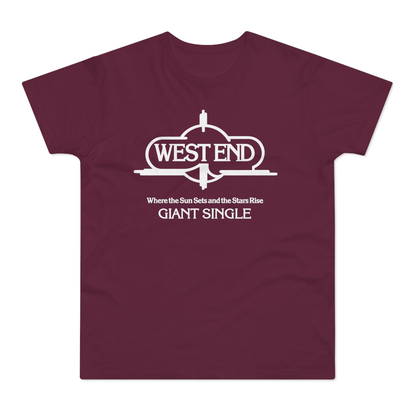 West End Records "Where The Sun Sets" Maglietta Peso Medio