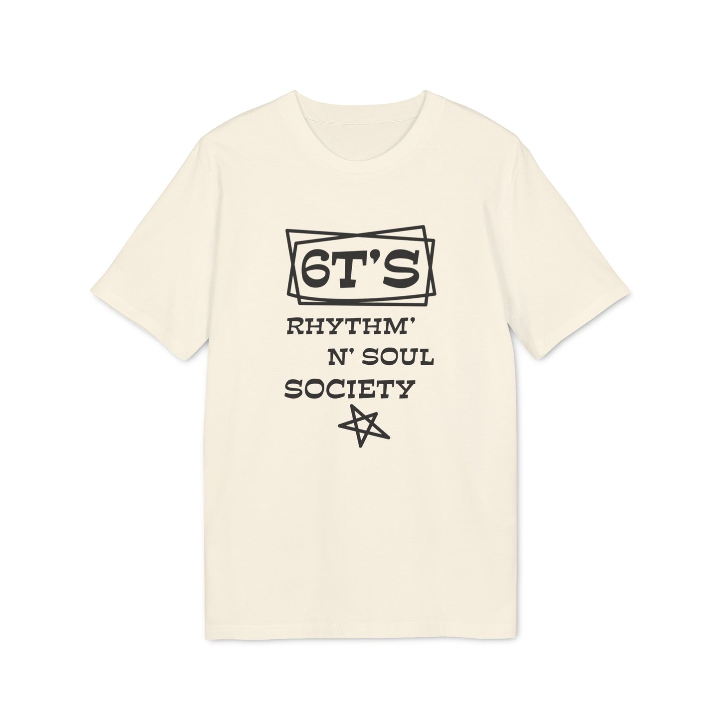 6T's Rhythm n Soul Society Maglietta in Cotone Biologico