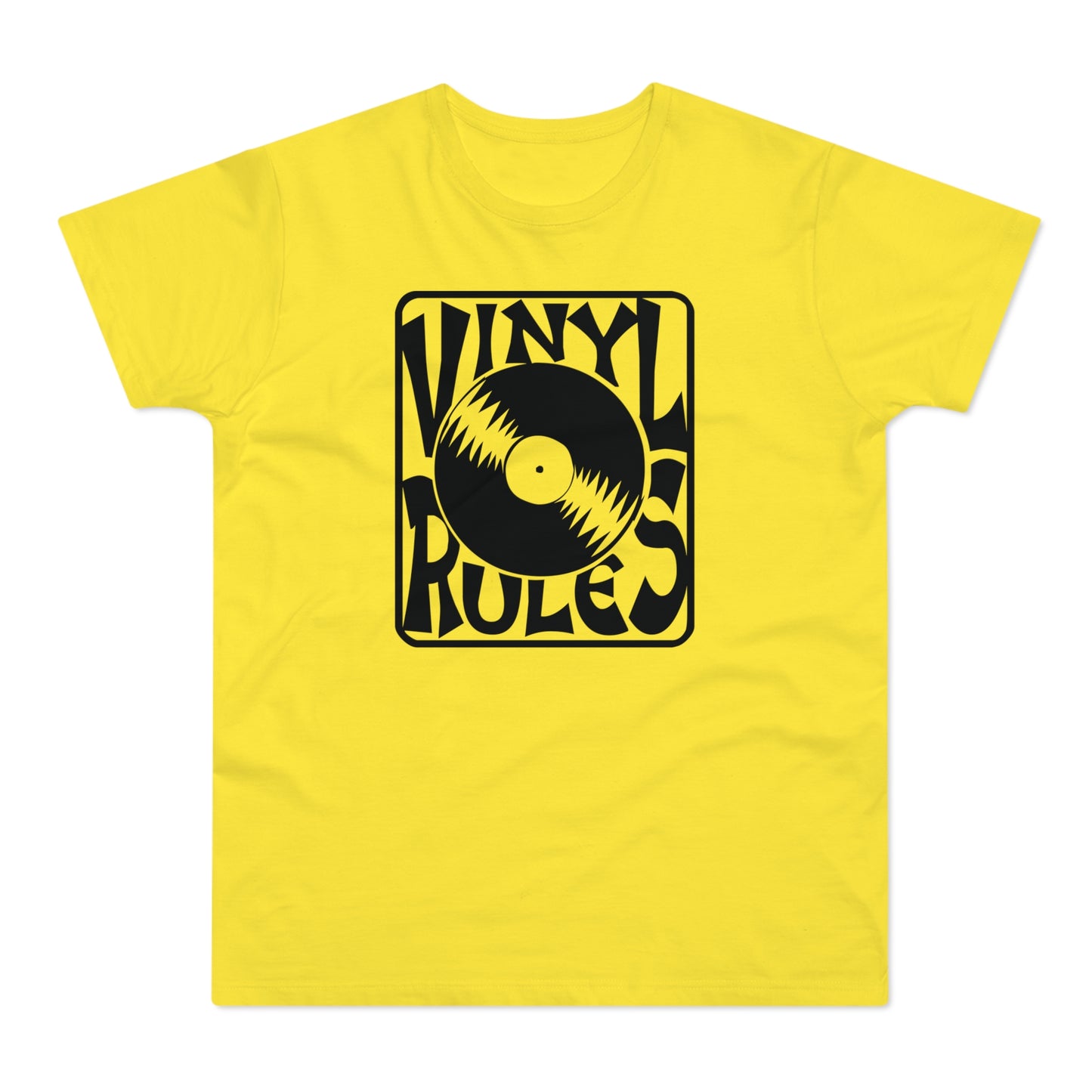 Vinyl Rules Maglietta Peso Medio
