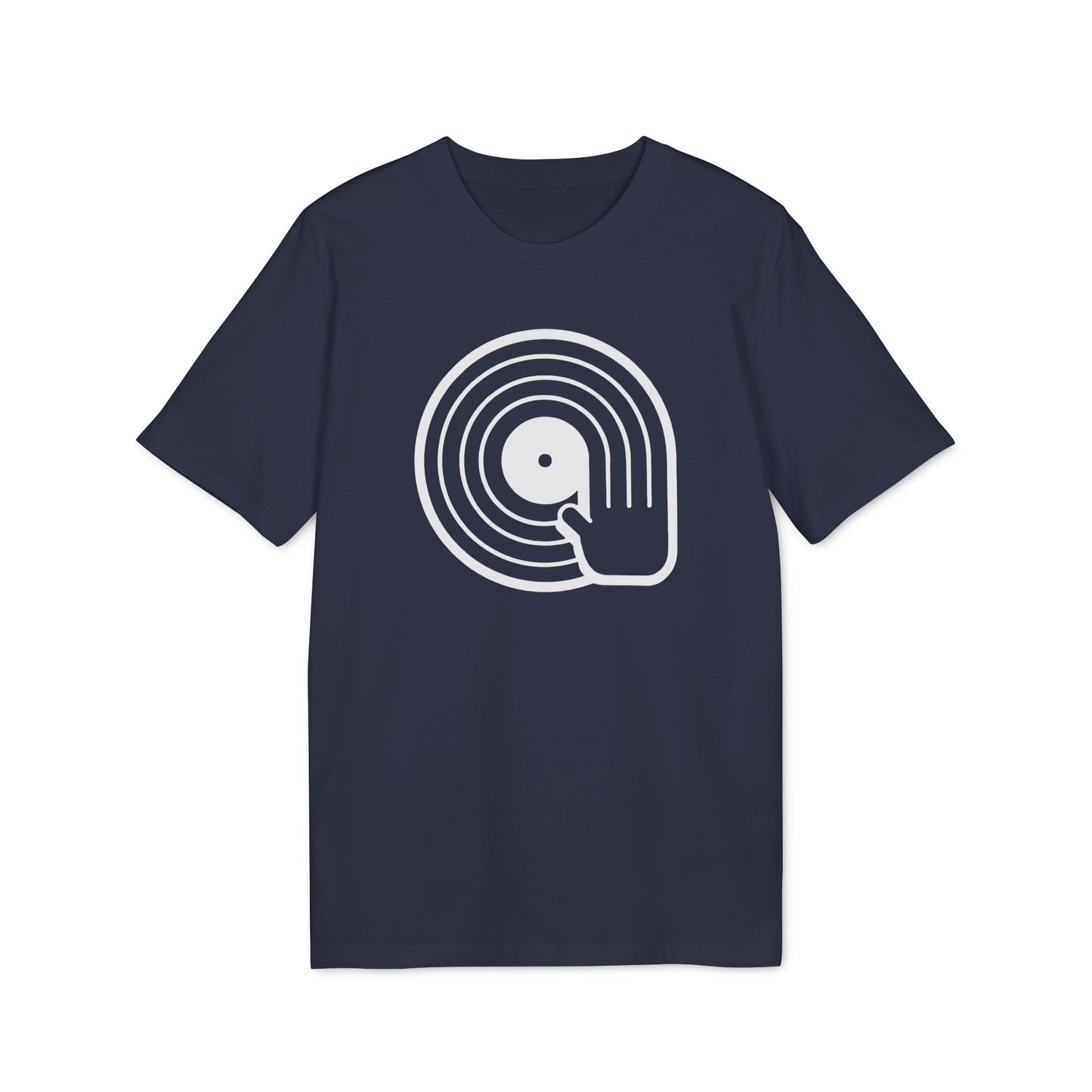 Vinyl Scratching Maglietta in Cotone Biologico