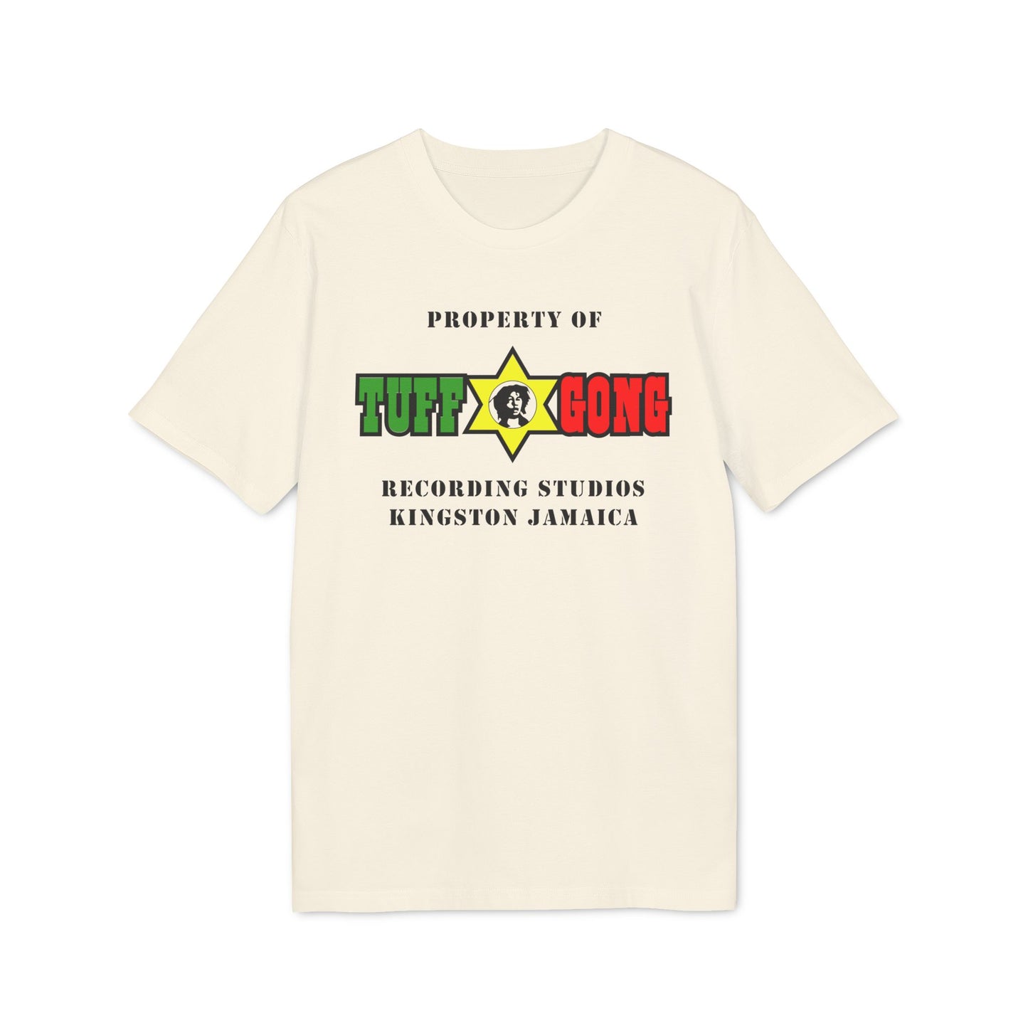 Tuff Gong Records Maglietta in Cotone Biologico