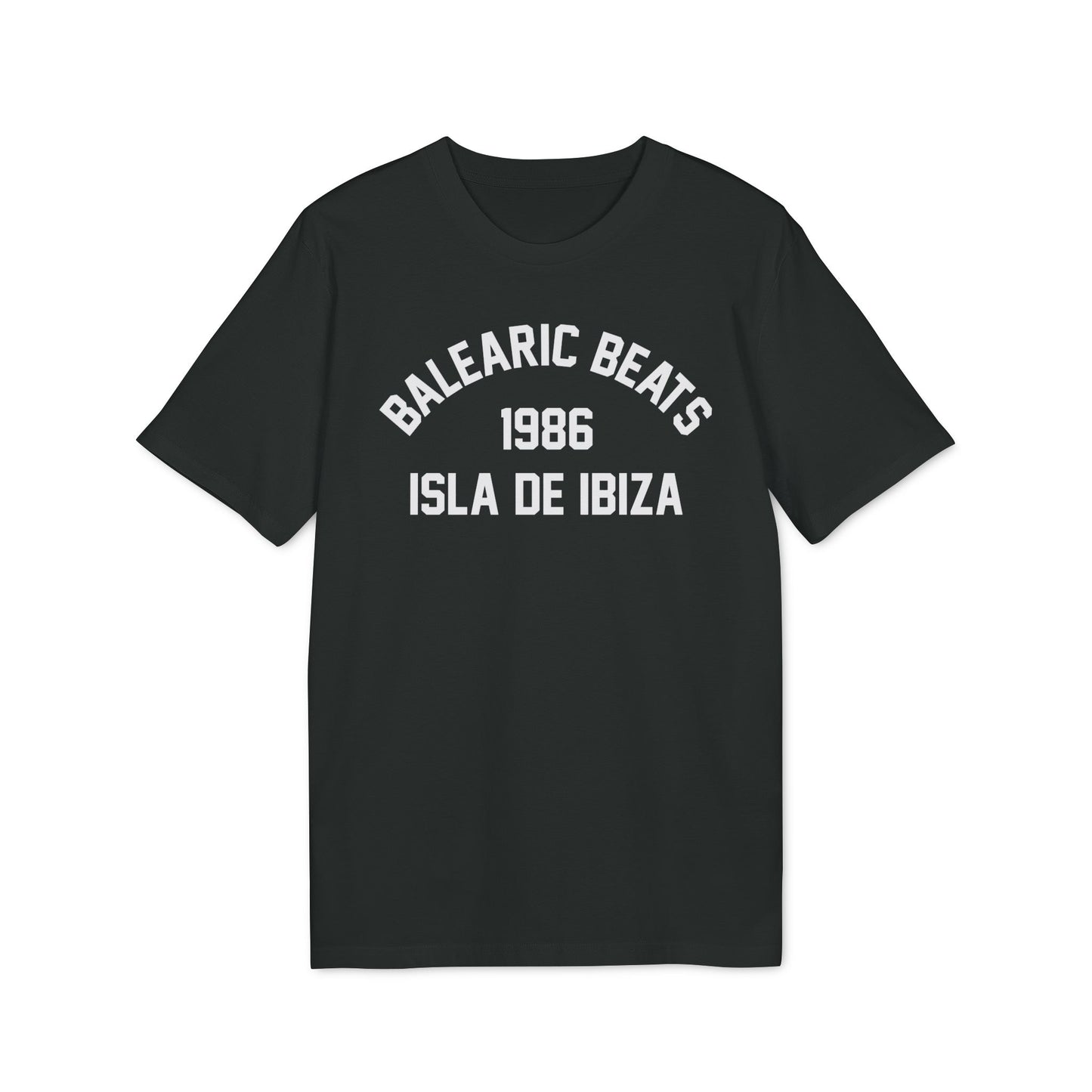 Balearic Beats Ibiza Maglietta in Cotone Biologico