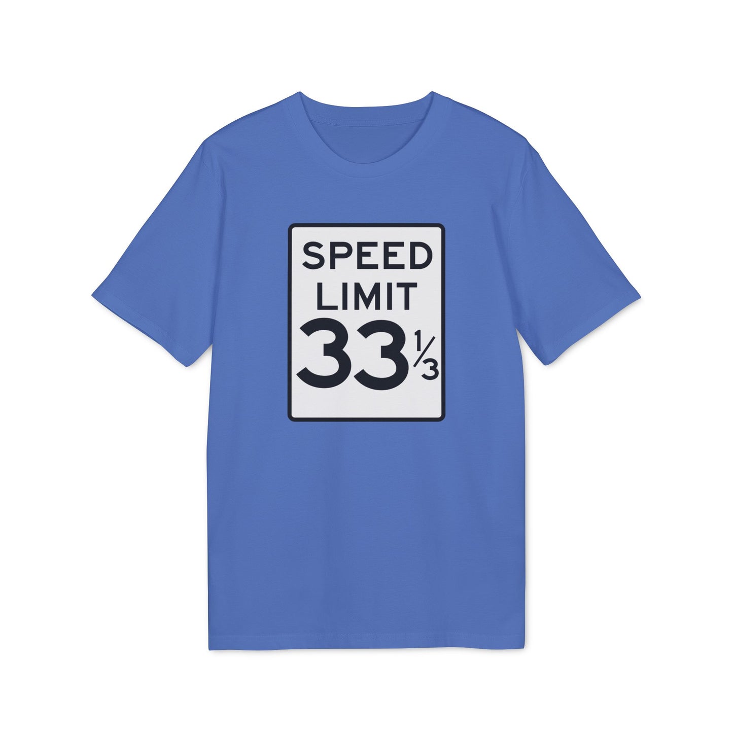 Speed Limit 33 RPM Maglietta in Cotone Biologico