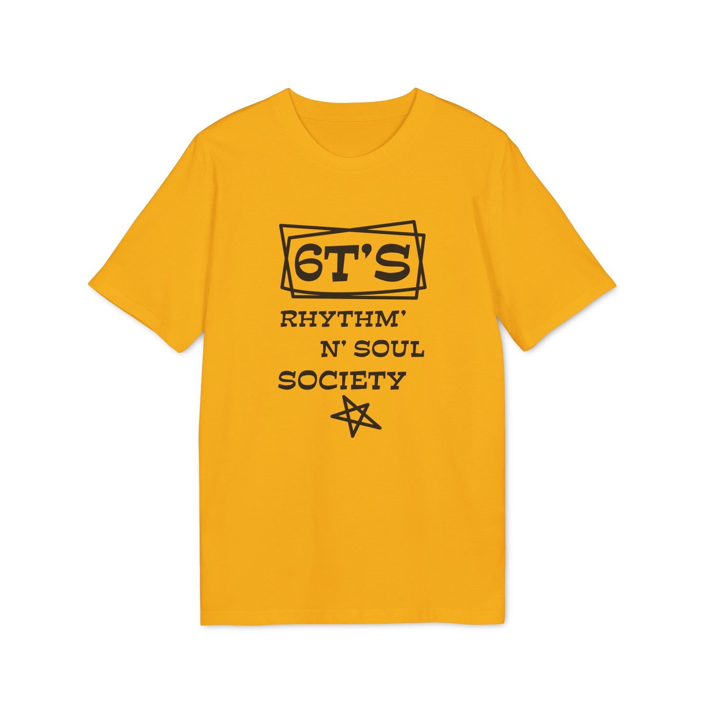 6T's Rhythm n Soul Society Maglietta in Cotone Biologico