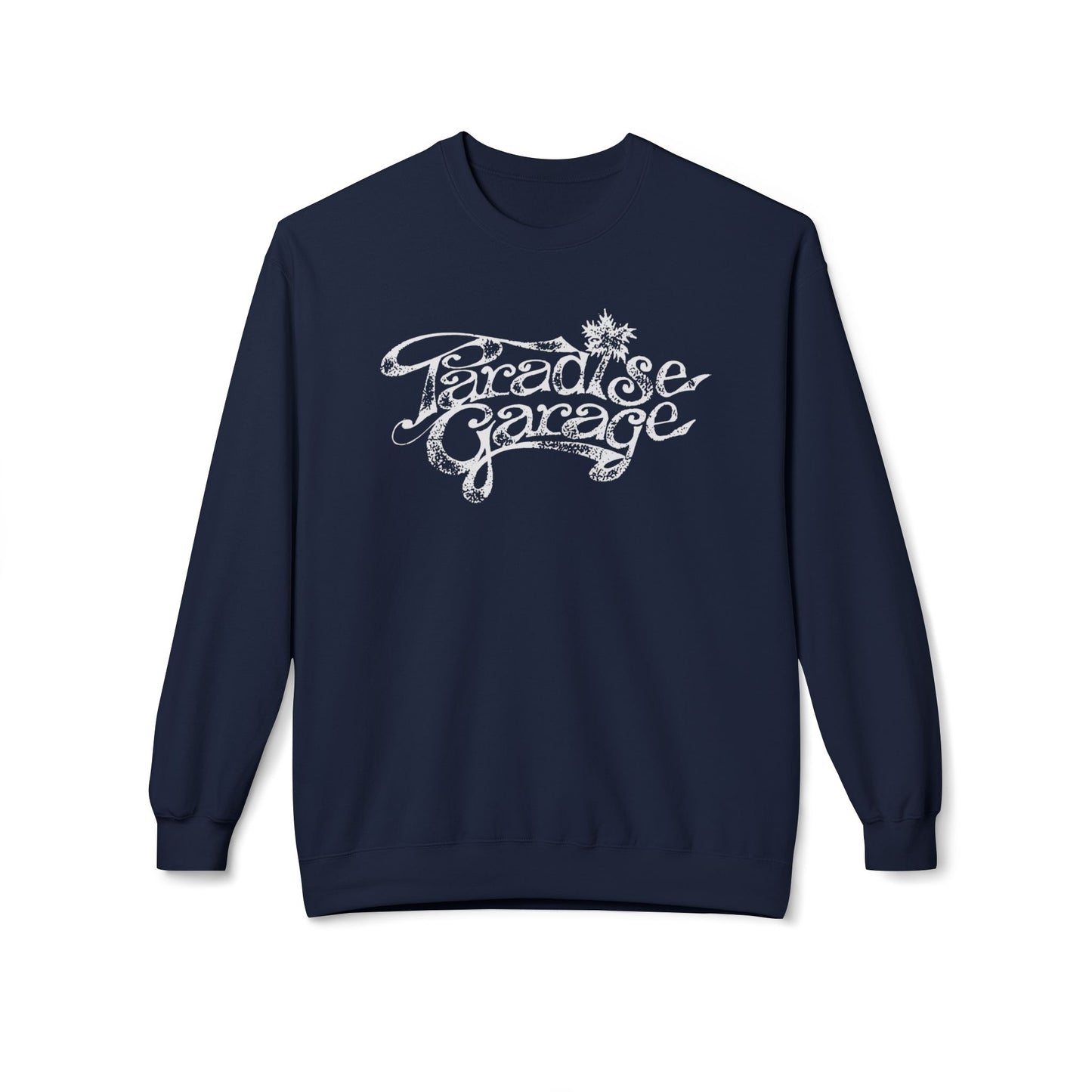 Paradise Garage Felpa Distressed Print