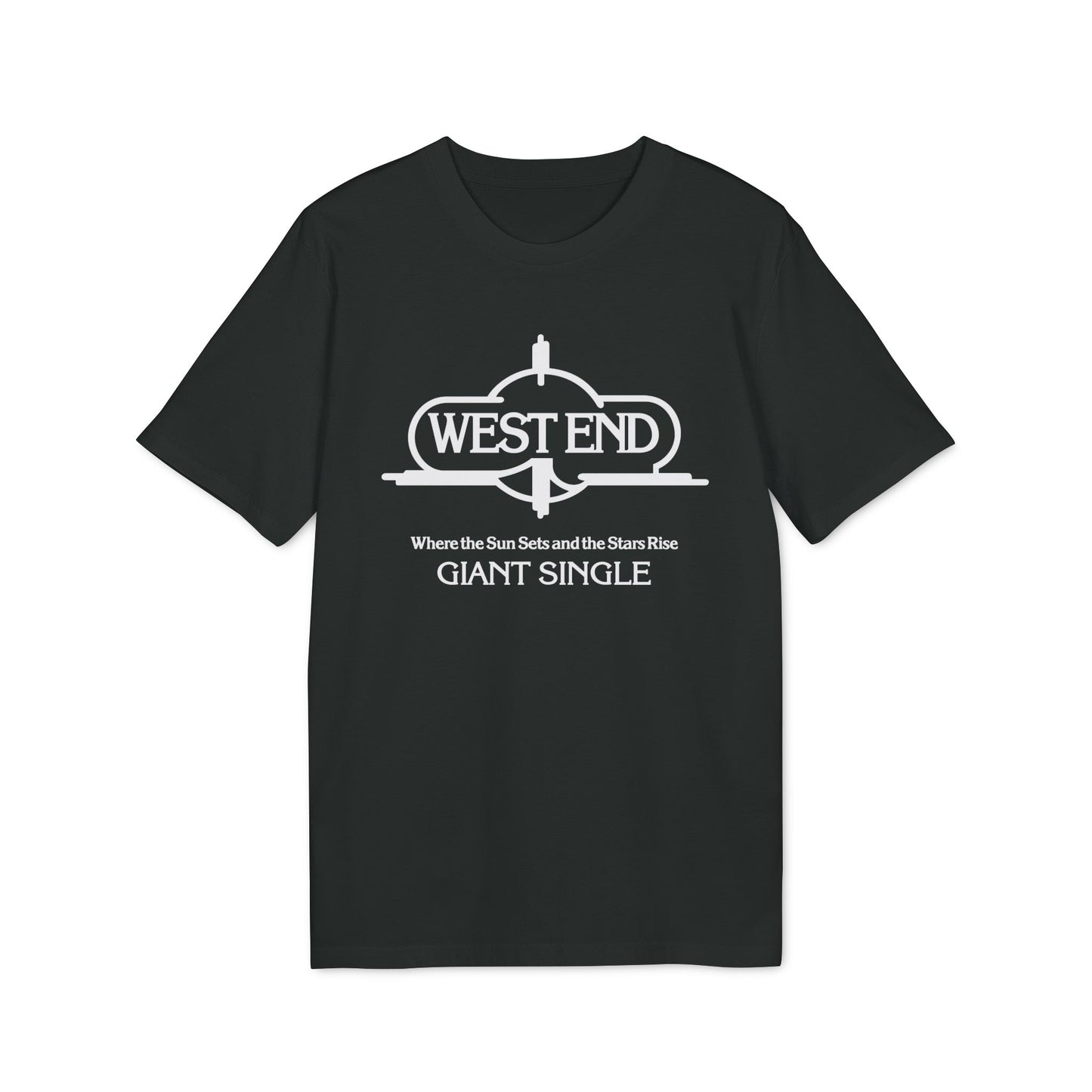 West End Records "Where The Sun Sets" Maglietta in Cotone Biologico