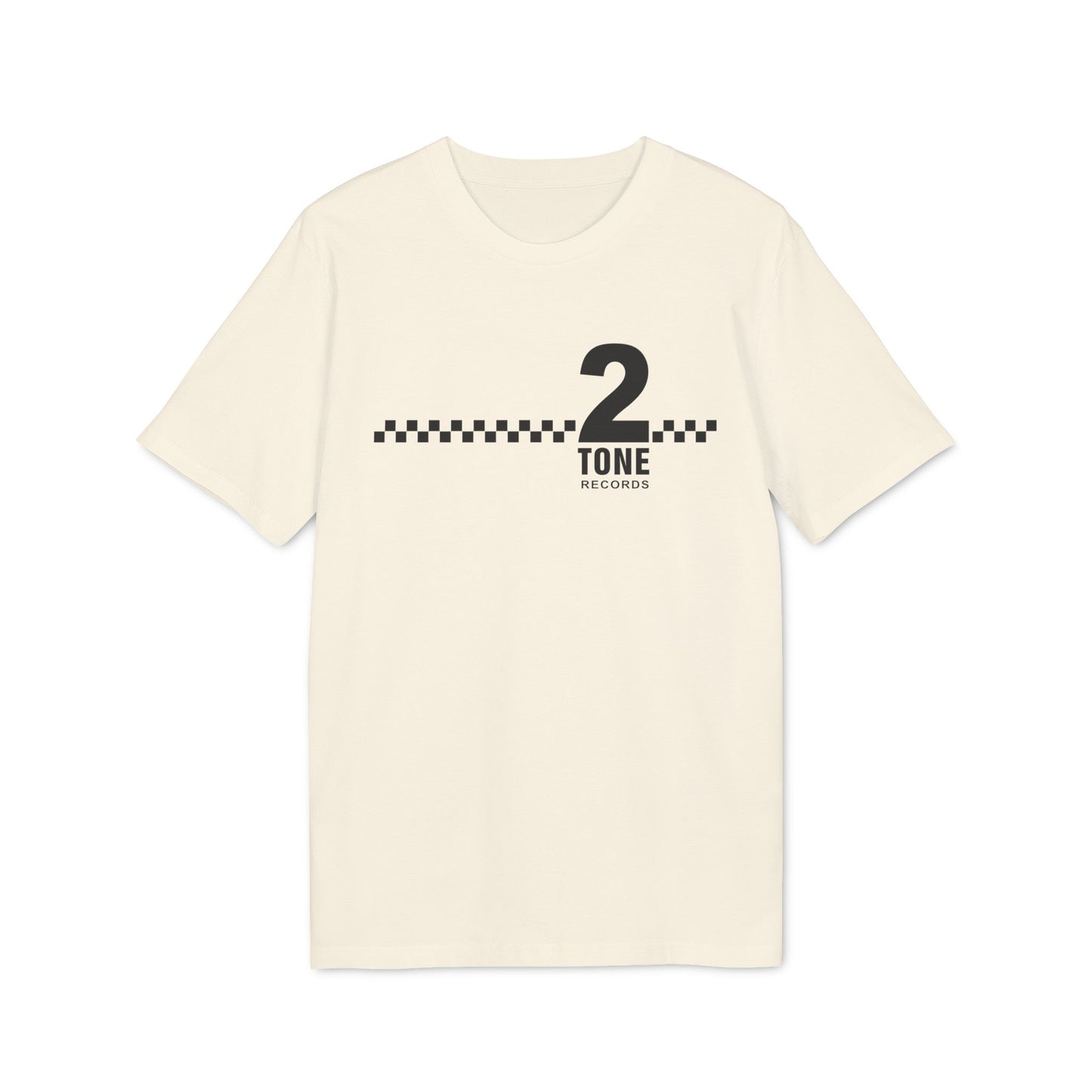 2 Tone Checks Maglietta in Cotone Biologico