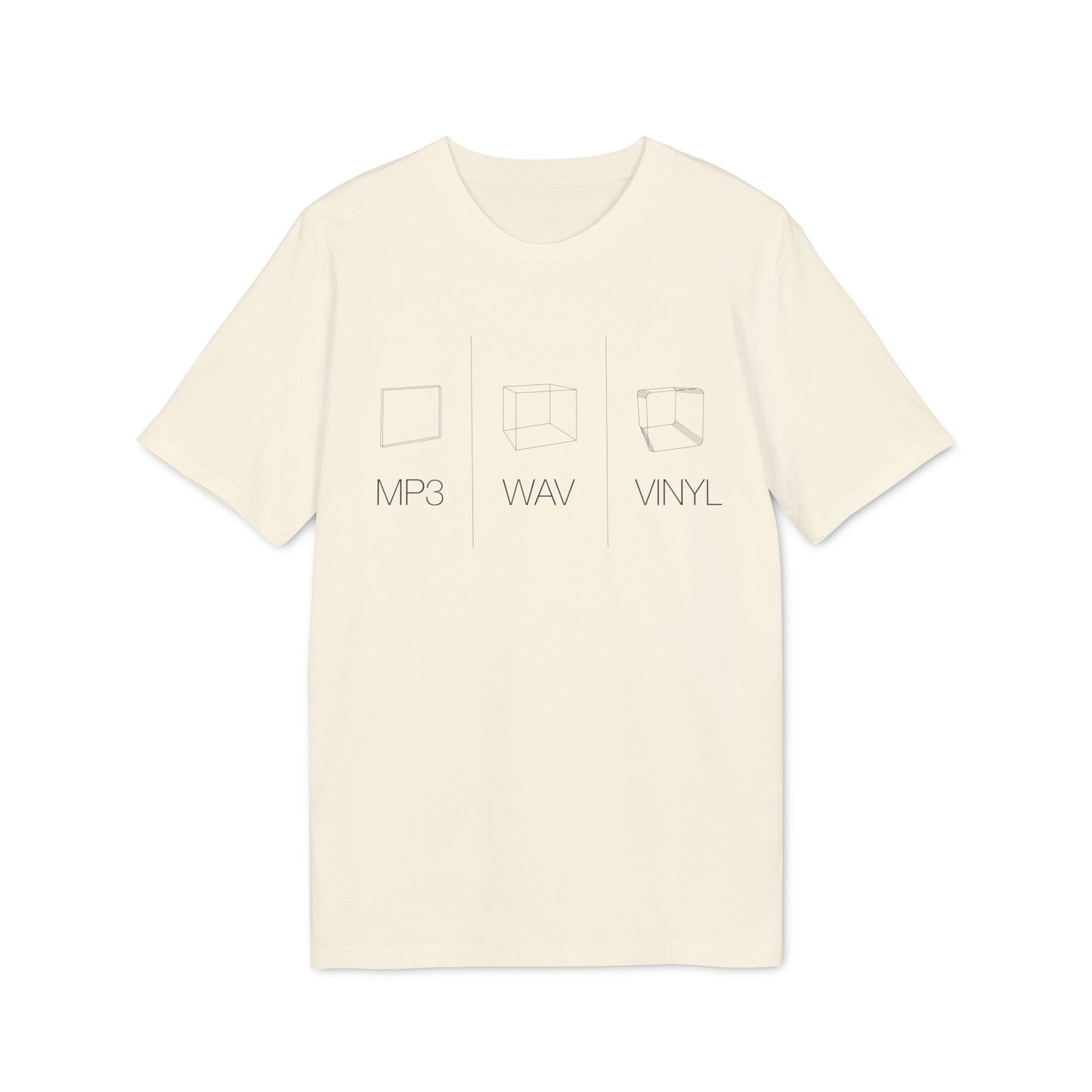 MP3 | WAV | VINYL Maglietta in Cotone Biologico