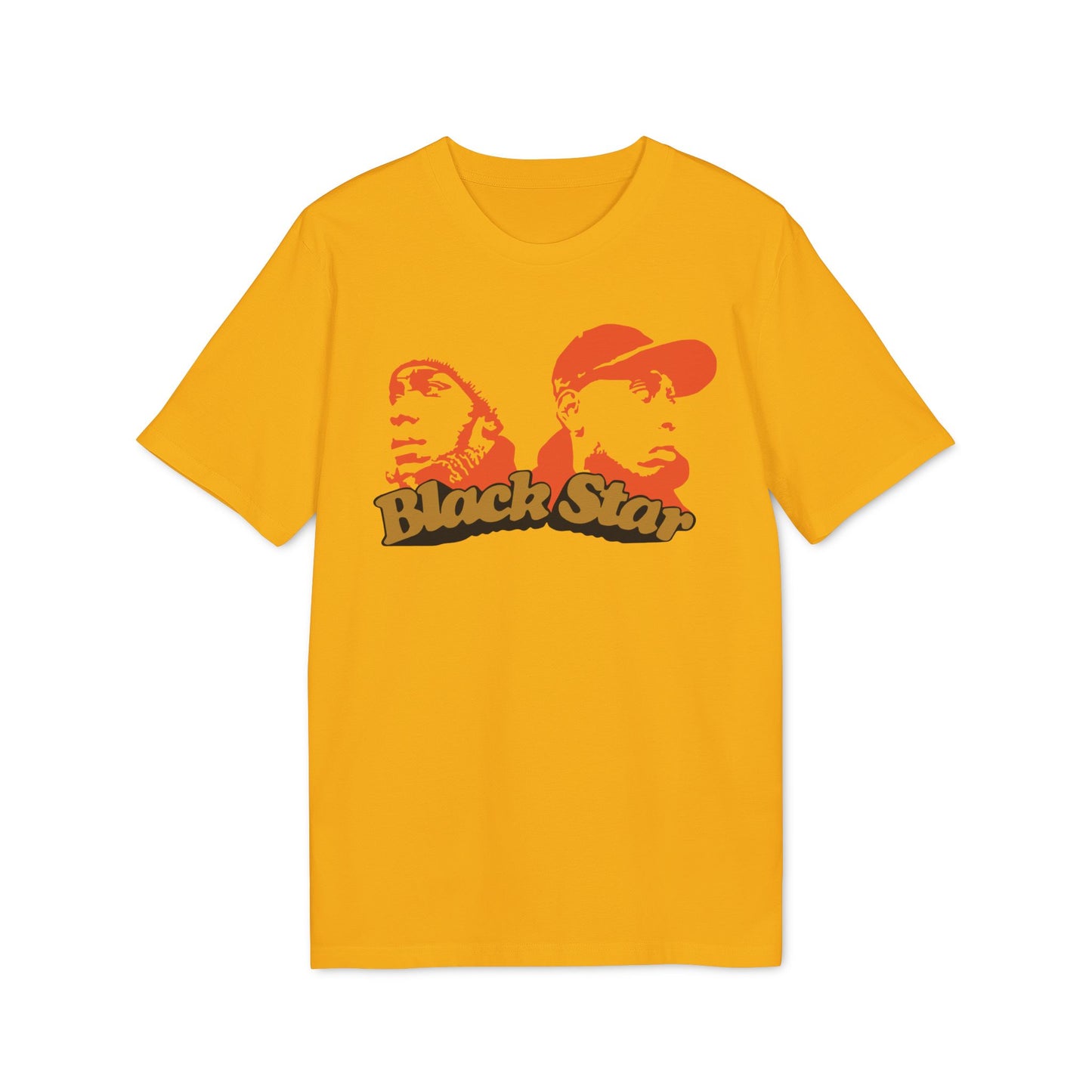 Mos Def Talib Kweli Black Star Maglietta in Cotone Biologico