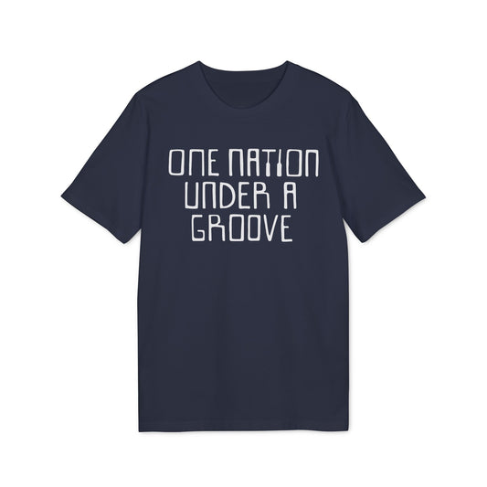 One Nation Under A Groove Maglietta in Cotone Biologico