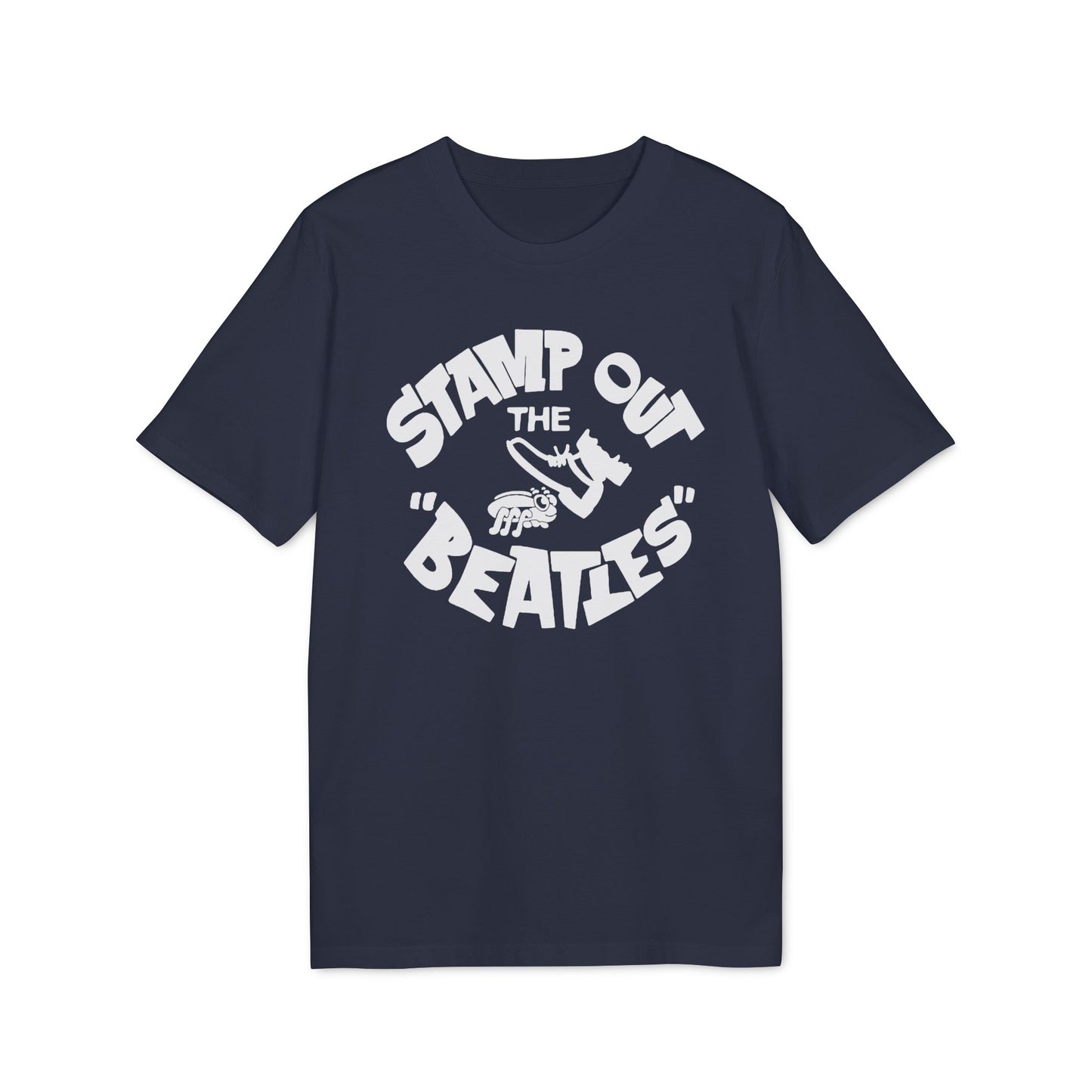 Stamp Out The Beatles Maglietta in Cotone Biologico