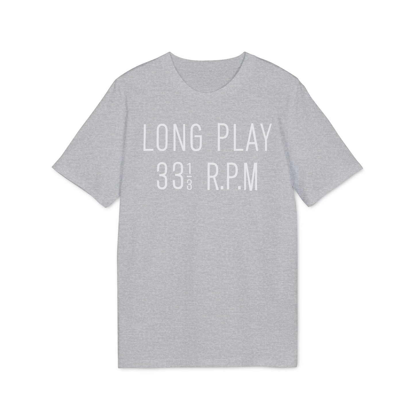 Long Play 33 1/3 RPM Maglietta in Cotone Biologico