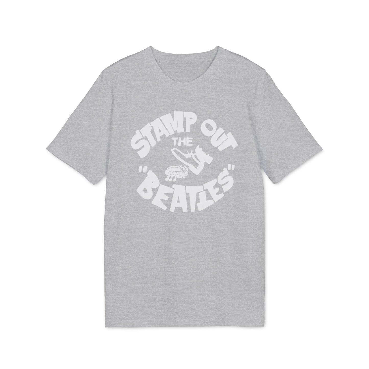 Stamp Out The Beatles Maglietta in Cotone Biologico