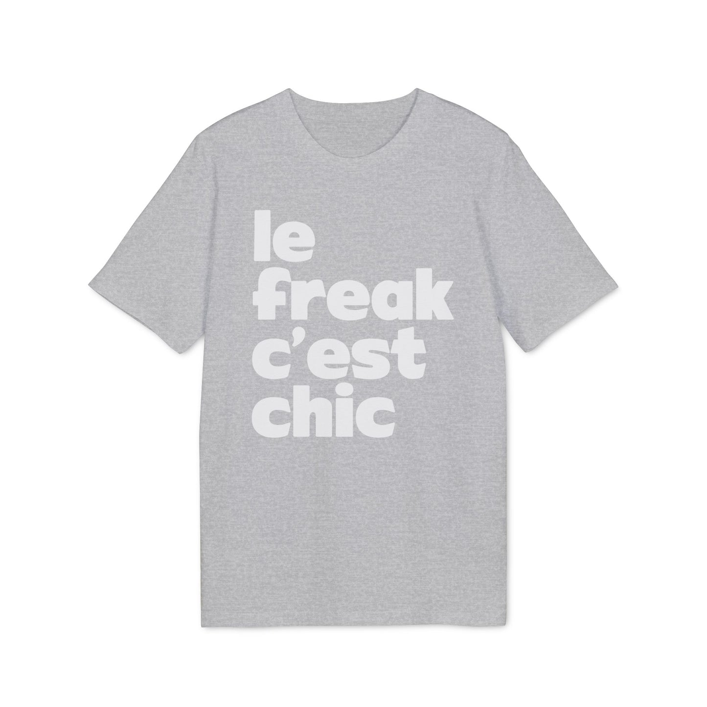 Chic Le Freak Lyrics Maglietta in Cotone Biologico
