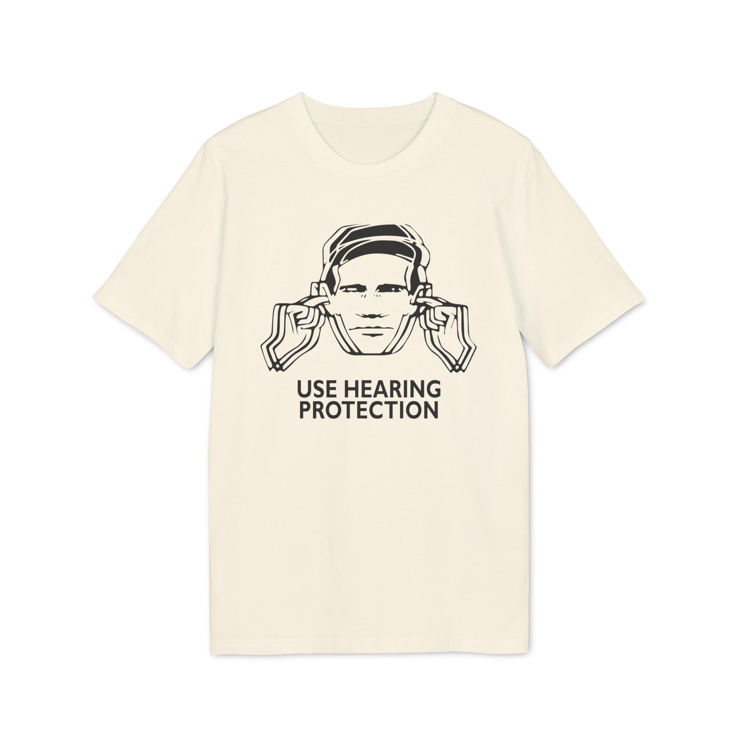 Use Hearing Protection Maglietta in Cotone Biologico
