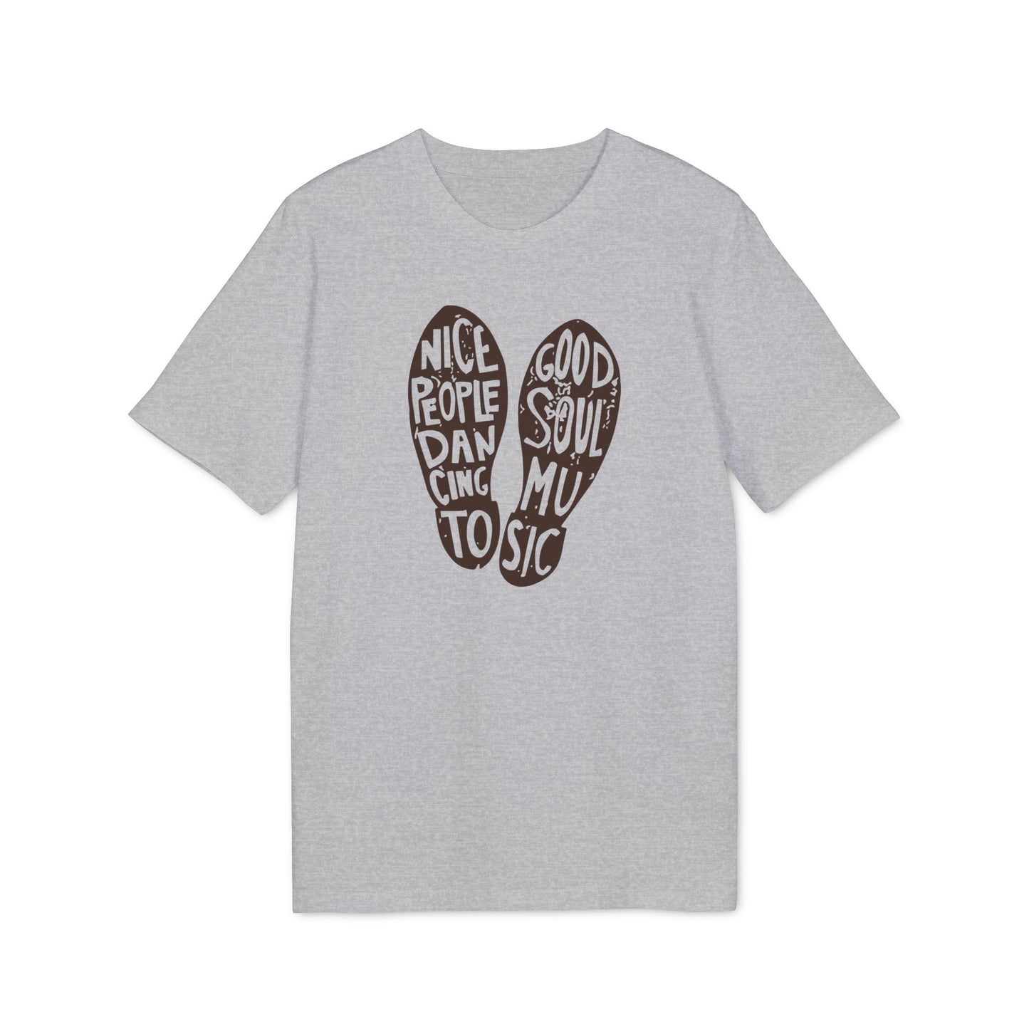 Nice People Dancing To Soul Music Maglietta in Cotone Biologico