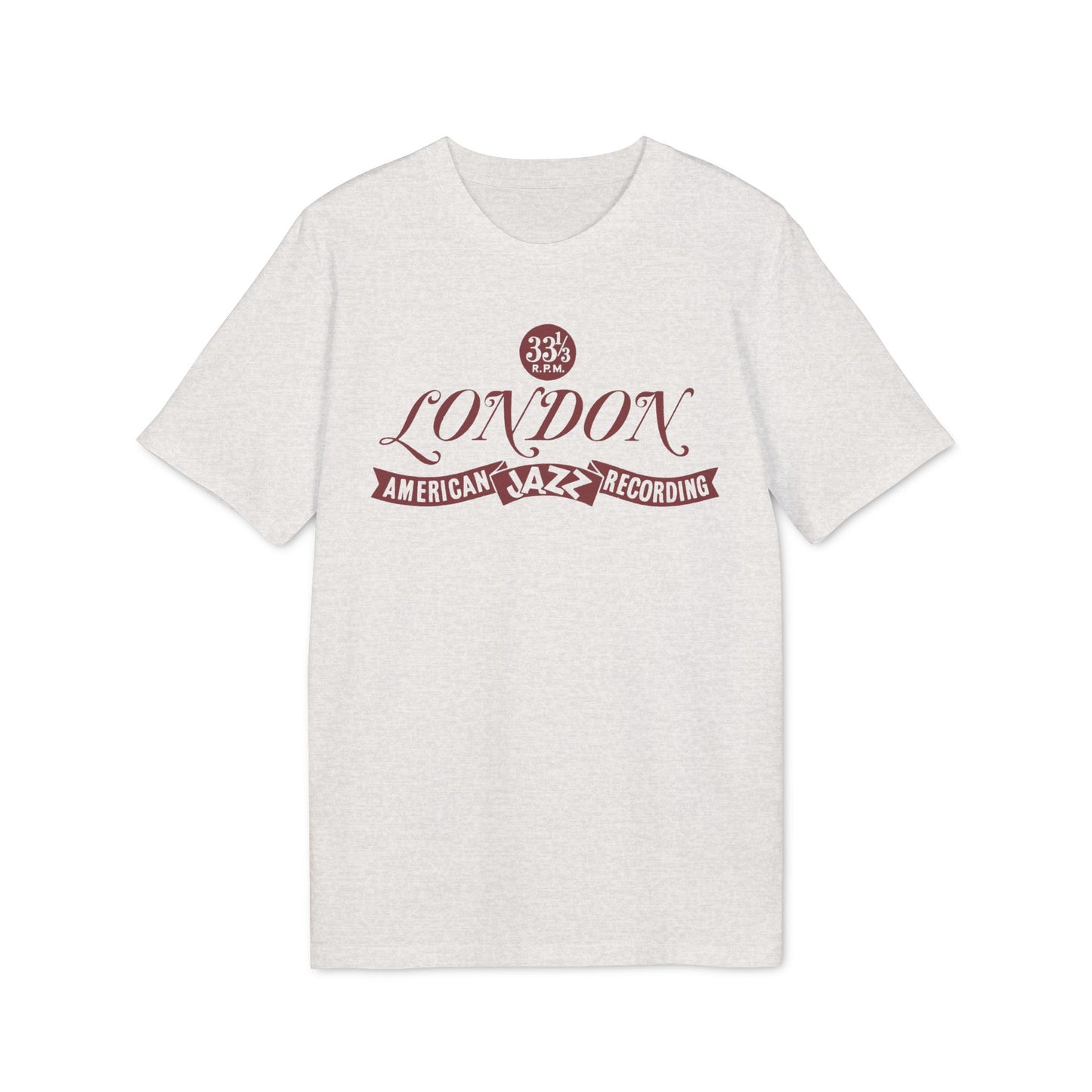 London American Jazz Records Maglietta in Cotone Biologico