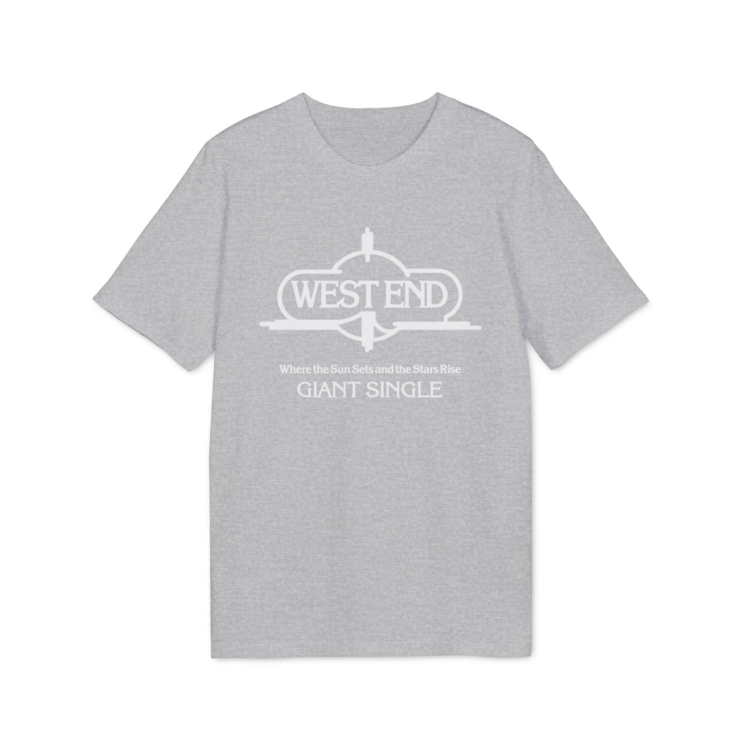 West End Records "Where The Sun Sets" Maglietta in Cotone Biologico