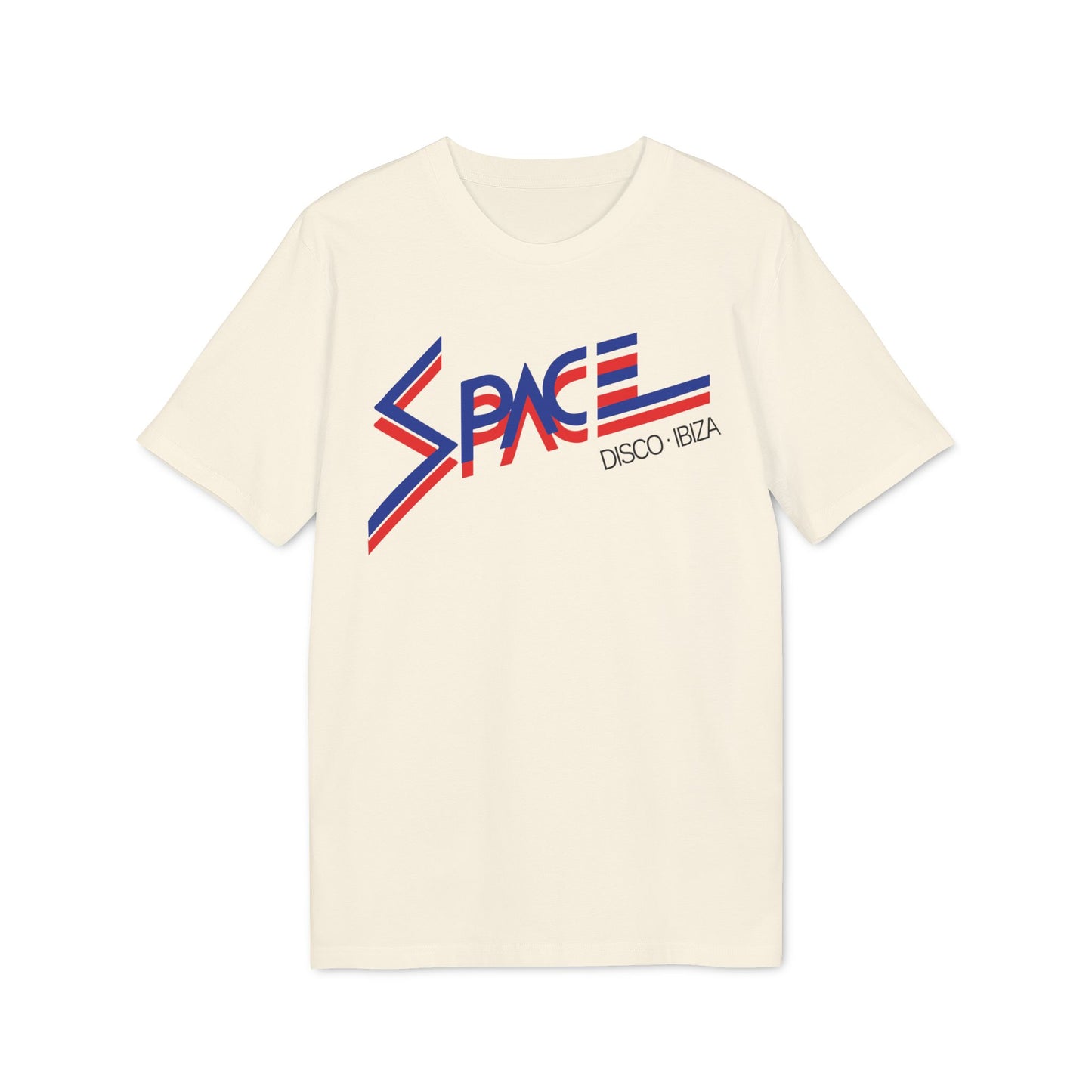 Space Disco Ibiza '87 Maglietta in Cotone Biologico