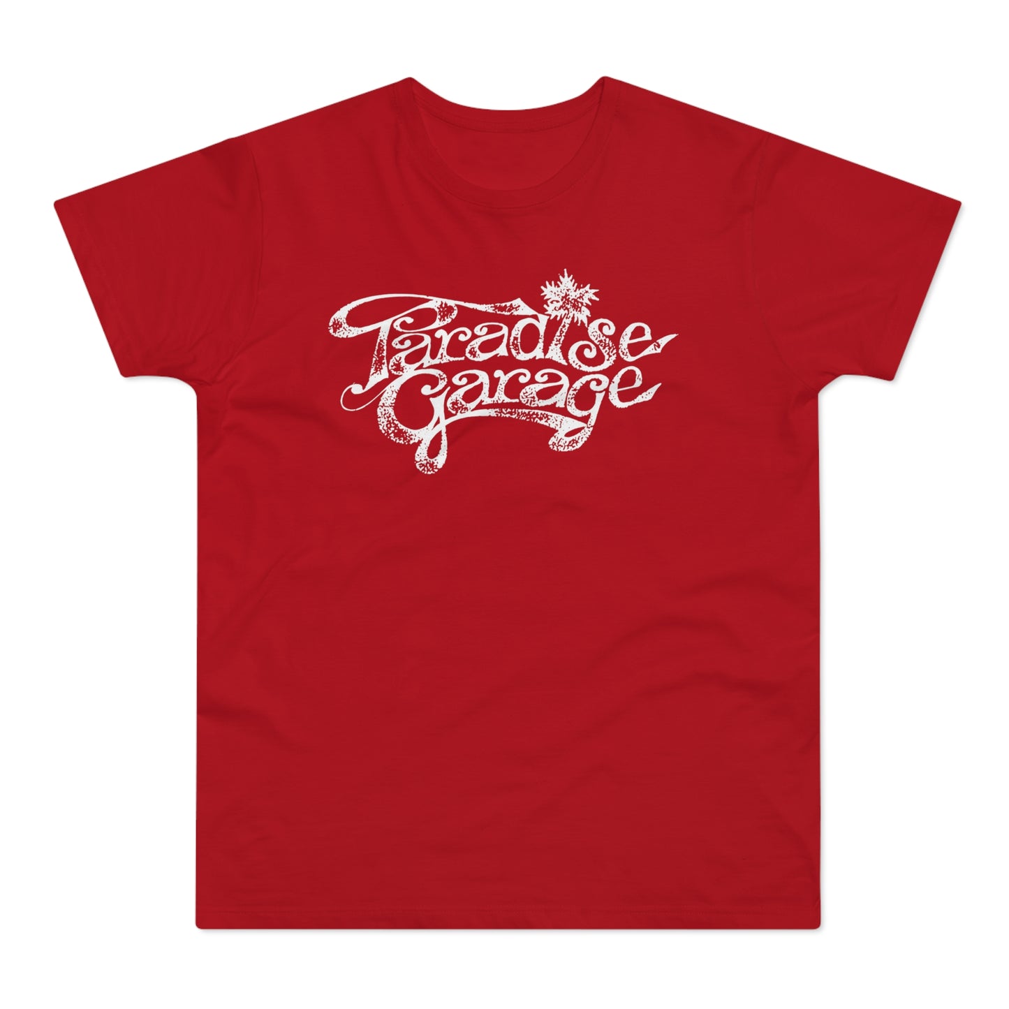 Paradise Garage Maglietta Peso Medio Distressed Print