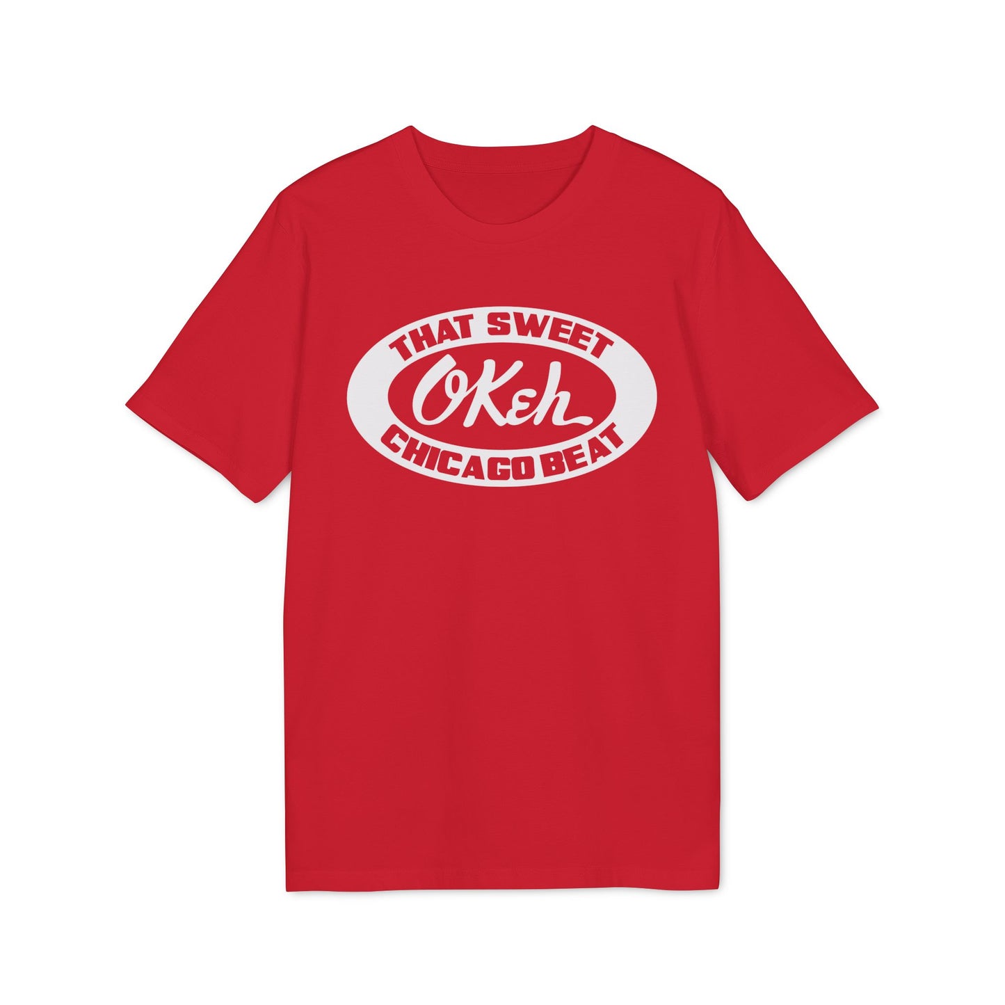 Sweet Chicago Beat Okeh Records Maglietta in Cotone Biologico