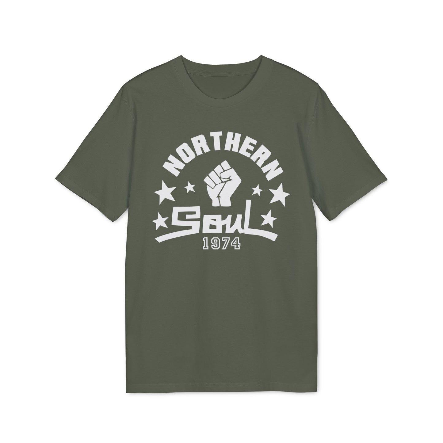 Northern Soul 1974 Maglietta in Cotone Biologico