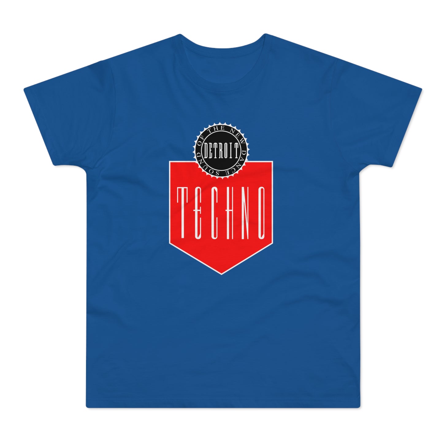 Detroit Sound Of Techno Maglietta Peso Medio