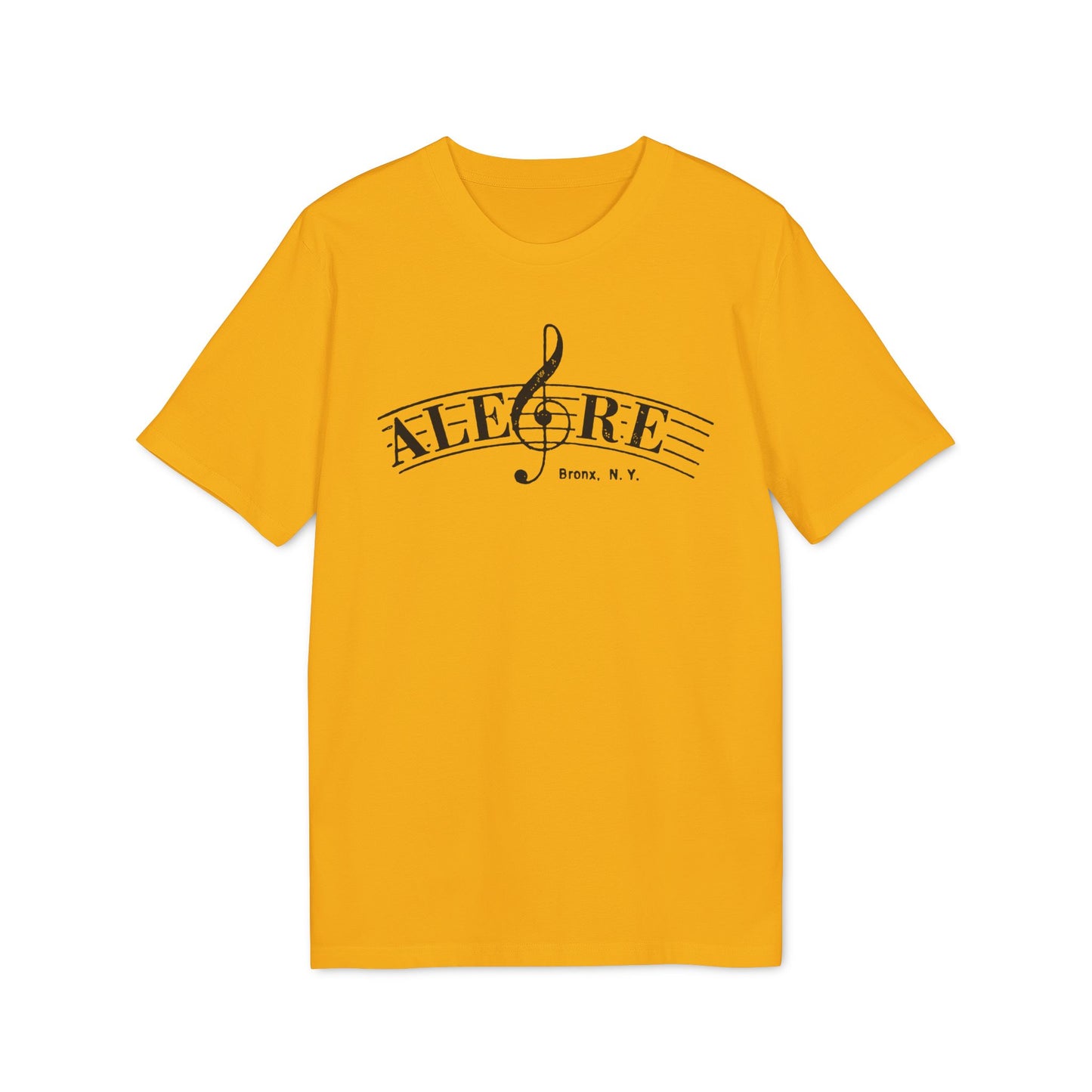 Alegre Records Maglietta in Cotone Biologico