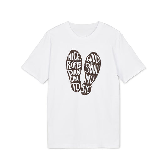 Nice People Dancing To Soul Music Maglietta in Cotone Biologico