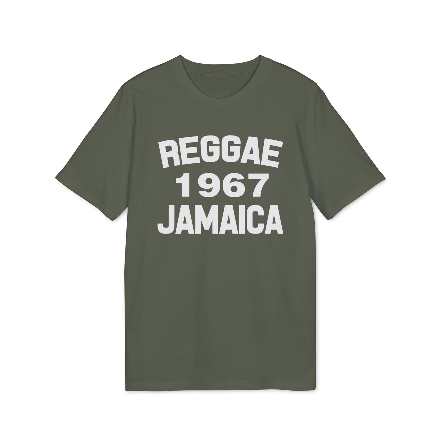 Reggae 1967 Jamaica Maglietta in Cotone Biologico