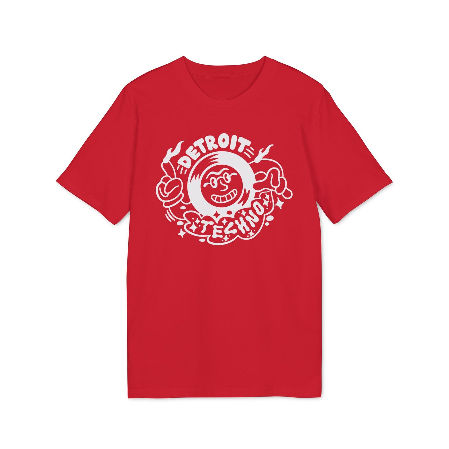 Detroit Techno 2 Maglietta in Cotone Biologico