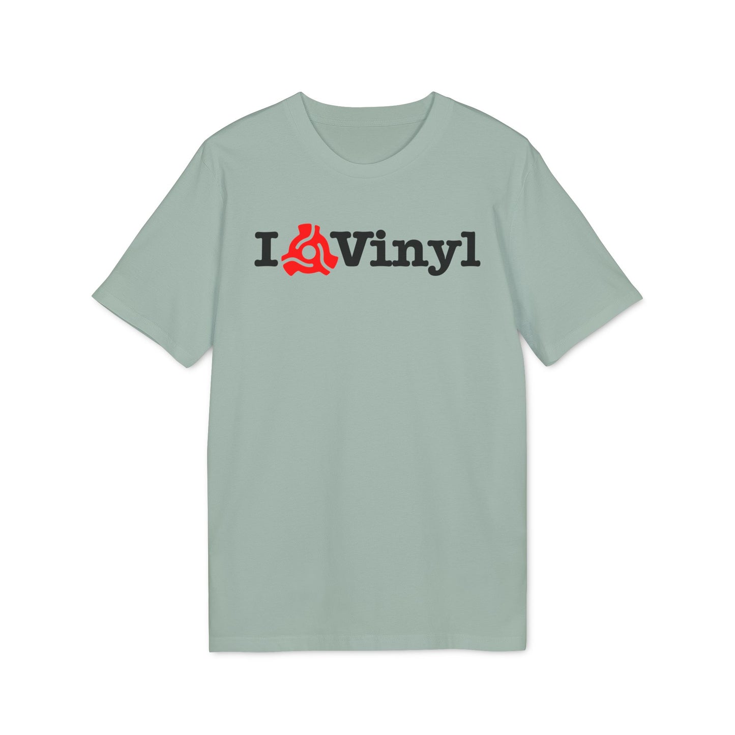 I Love Vinyl Maglietta in Cotone Biologico