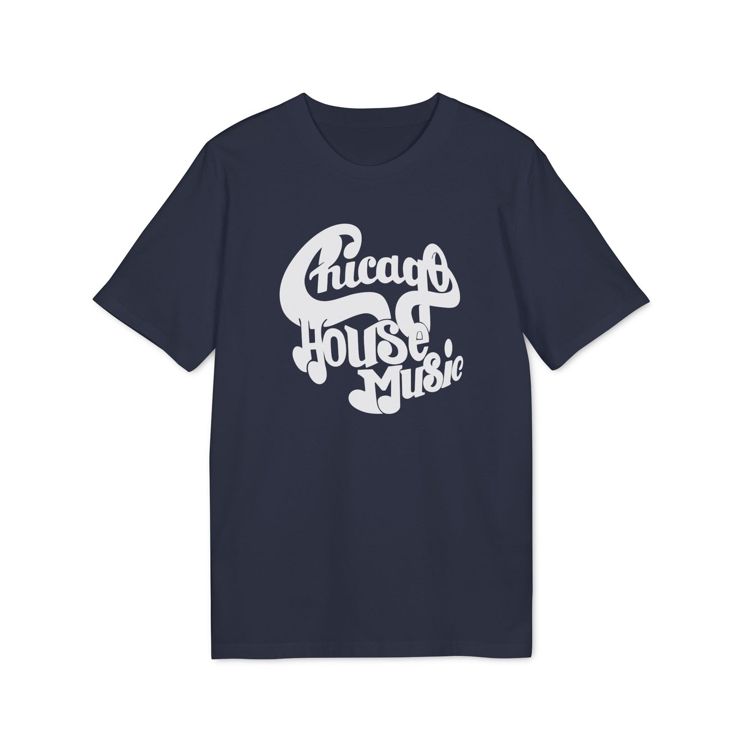 Chicago House Music Maglietta in Cotone Biologico
