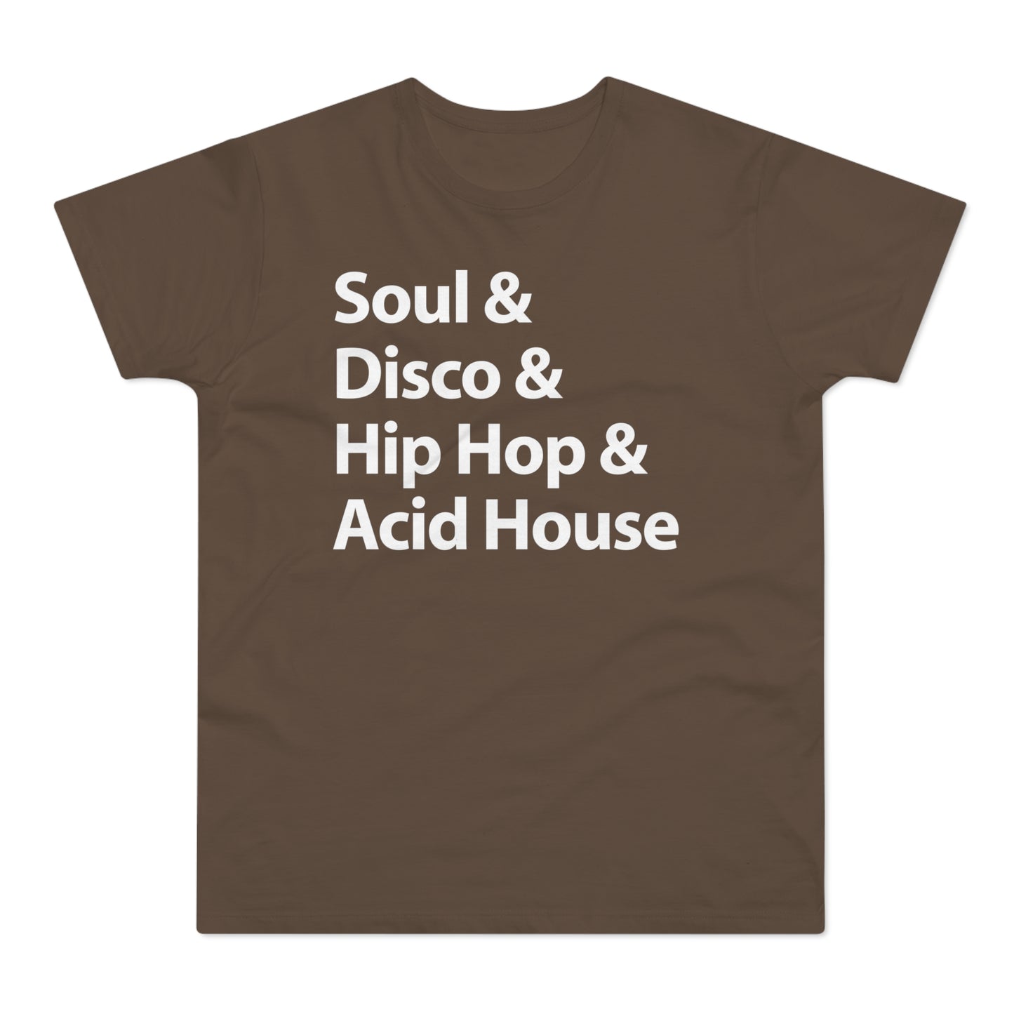 Soul Disco Hip Hop Acid House Maglietta Peso Medio