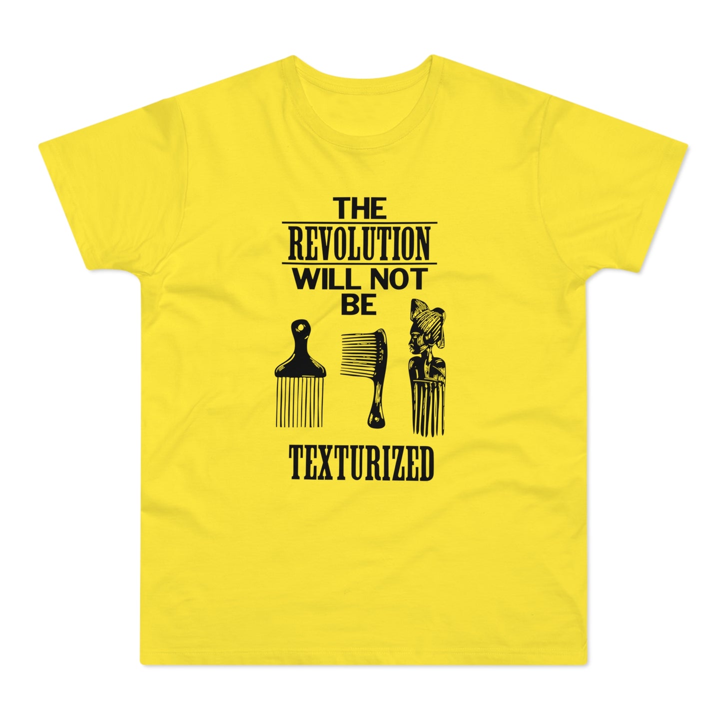 Revolution Will Not Be Texturised Maglietta Peso Medio