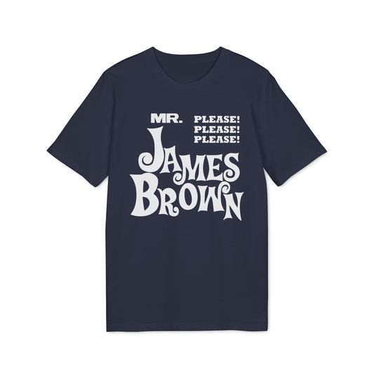 Mr Please Please Please James Brown Maglietta in Cotone Biologico