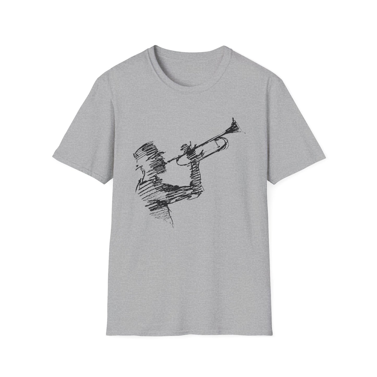 Jazz Trumpet Guy T Shirt (M) - DEADSTOCK - ULTIMO PEZZO - 50% DI SCONTO