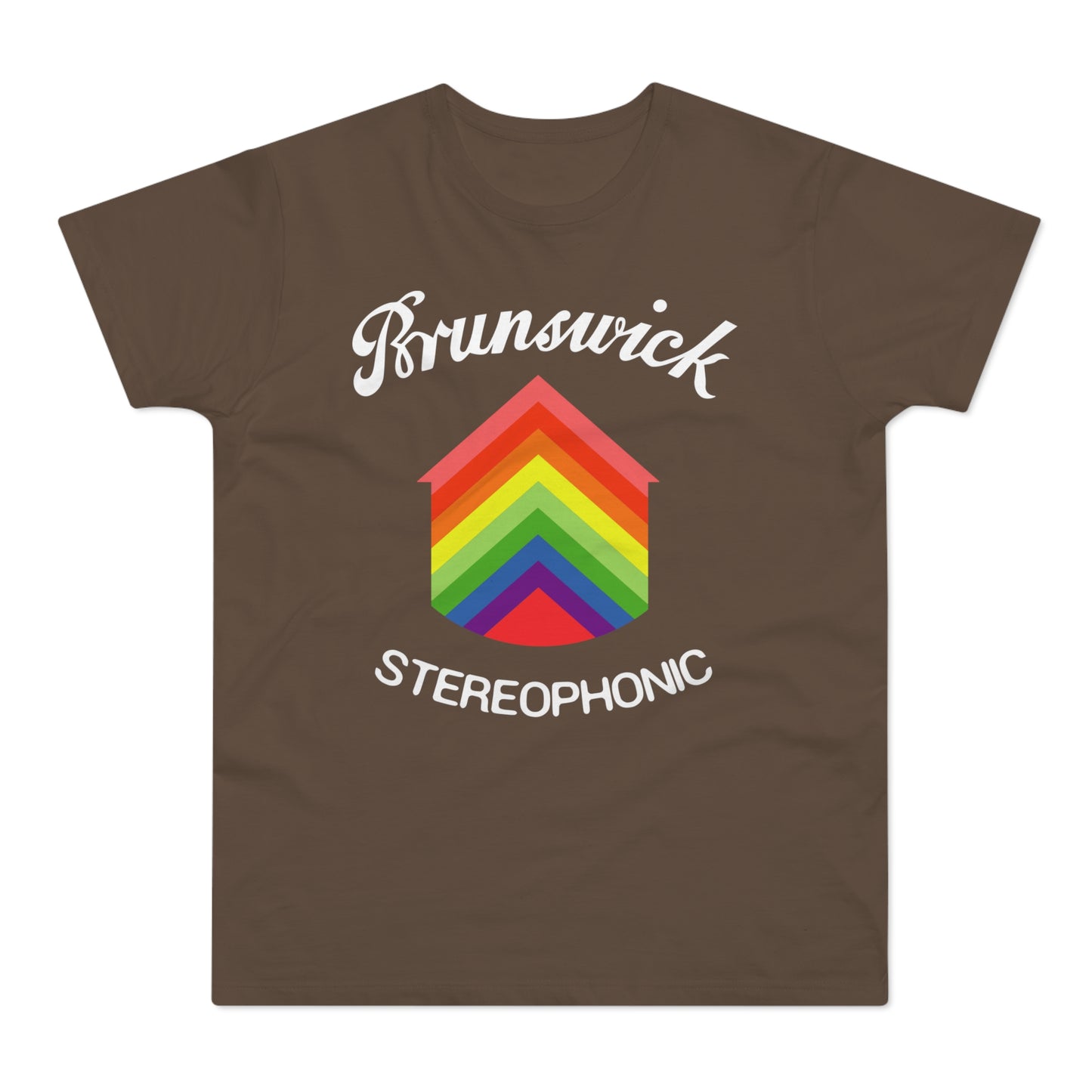 Brunswick Records Stereophonic Maglietta Peso Medio