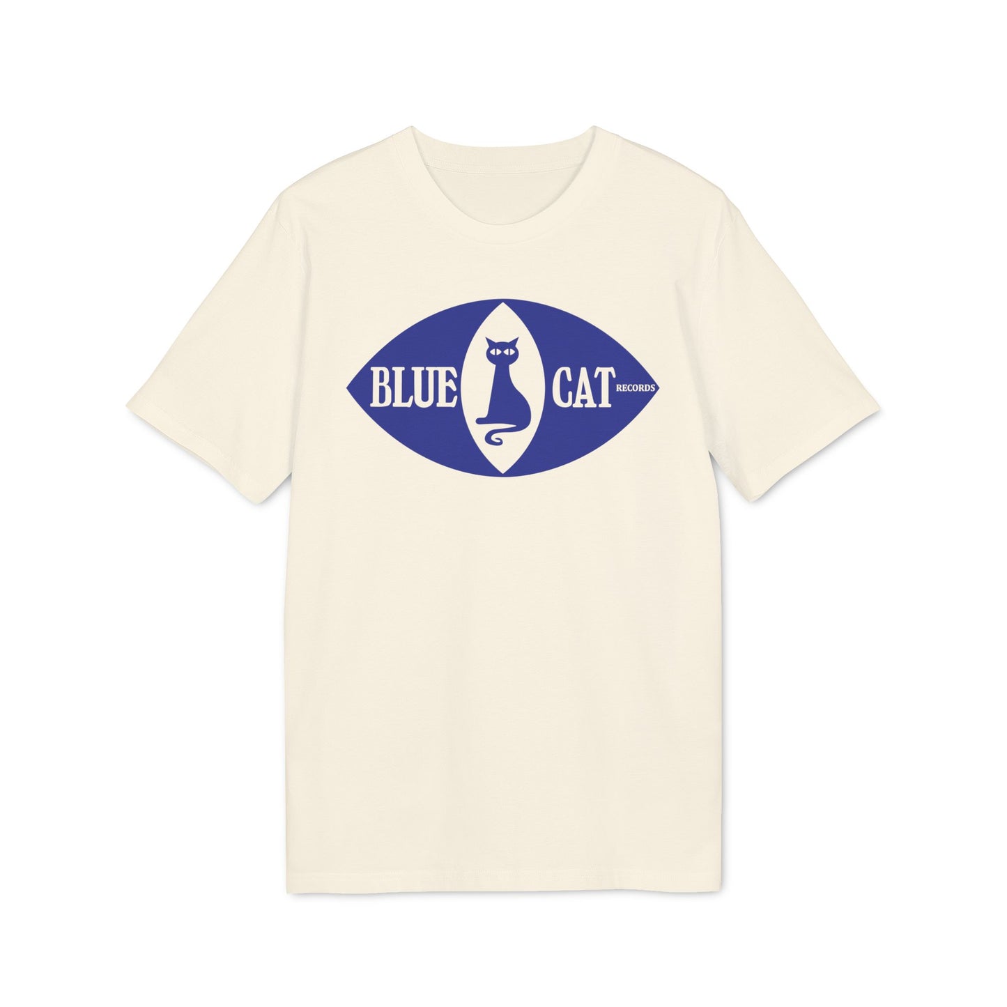 Blue Cat Records Eye Maglietta in Cotone Biologico