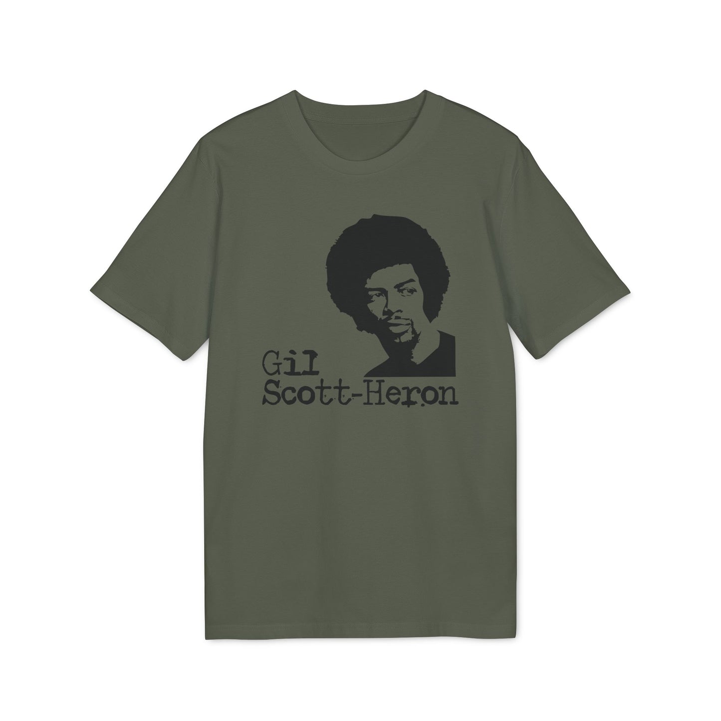 Gil Scott Heron Maglietta in Cotone Biologico