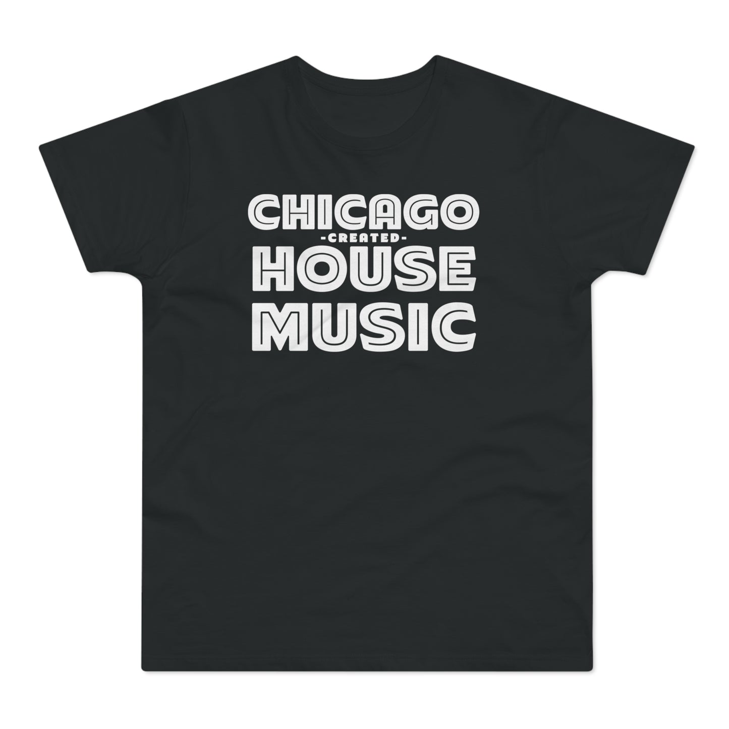 Chicago Created House Music Maglietta Peso Medio