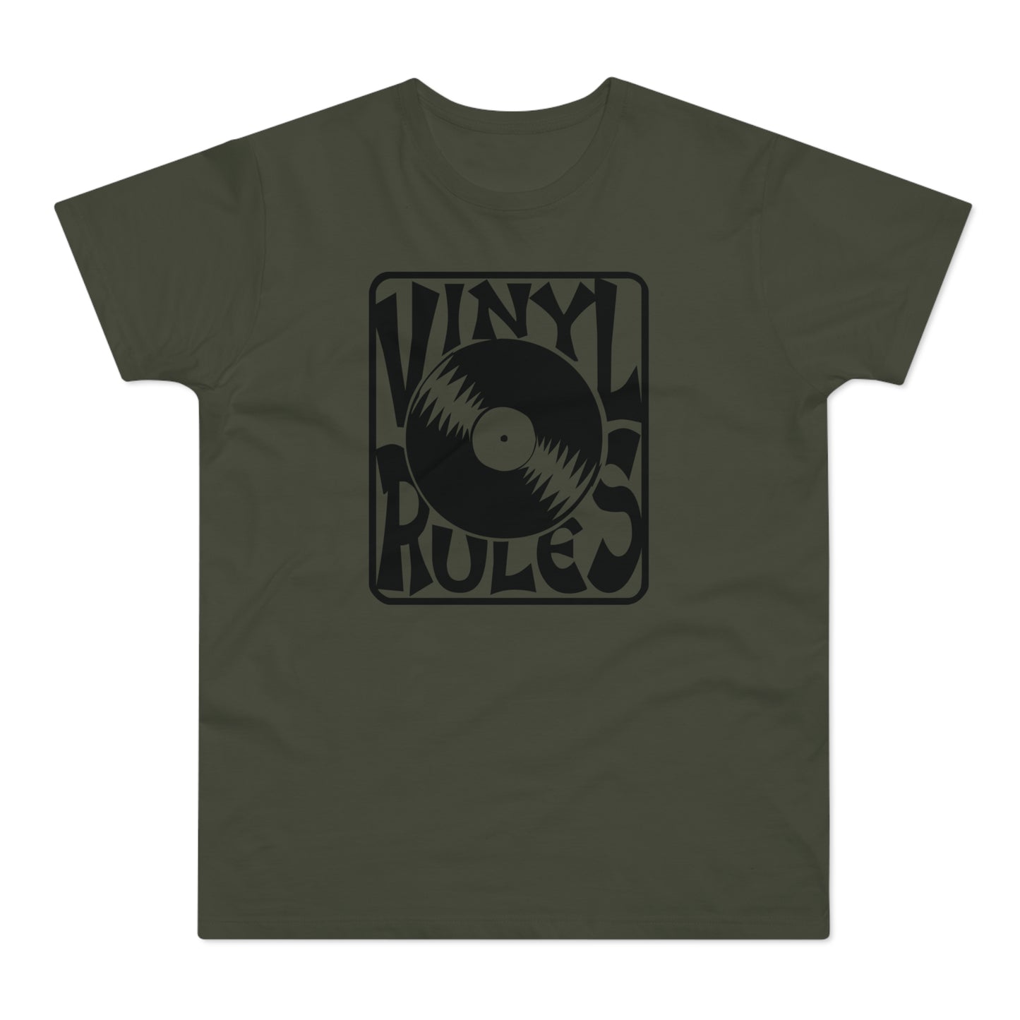 Vinyl Rules Maglietta Peso Medio