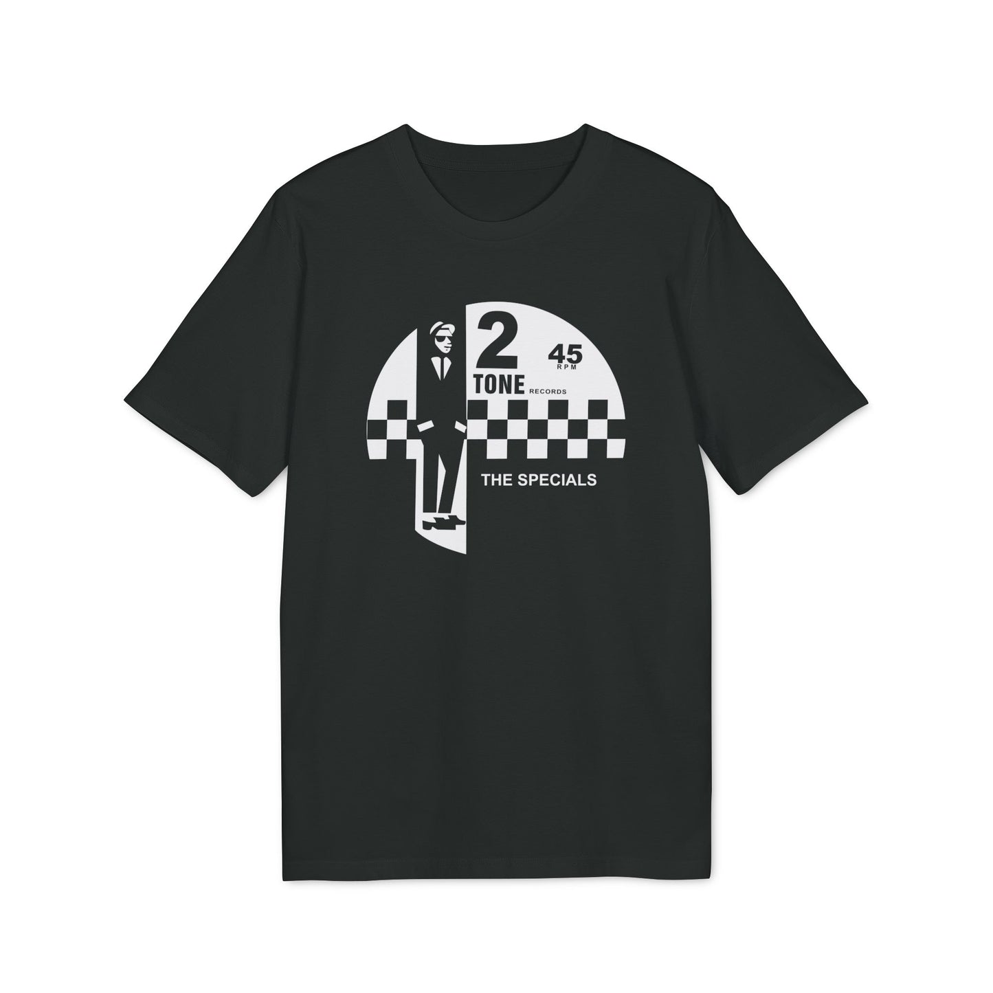 2 Tone Records Maglietta in Cotone Biologico