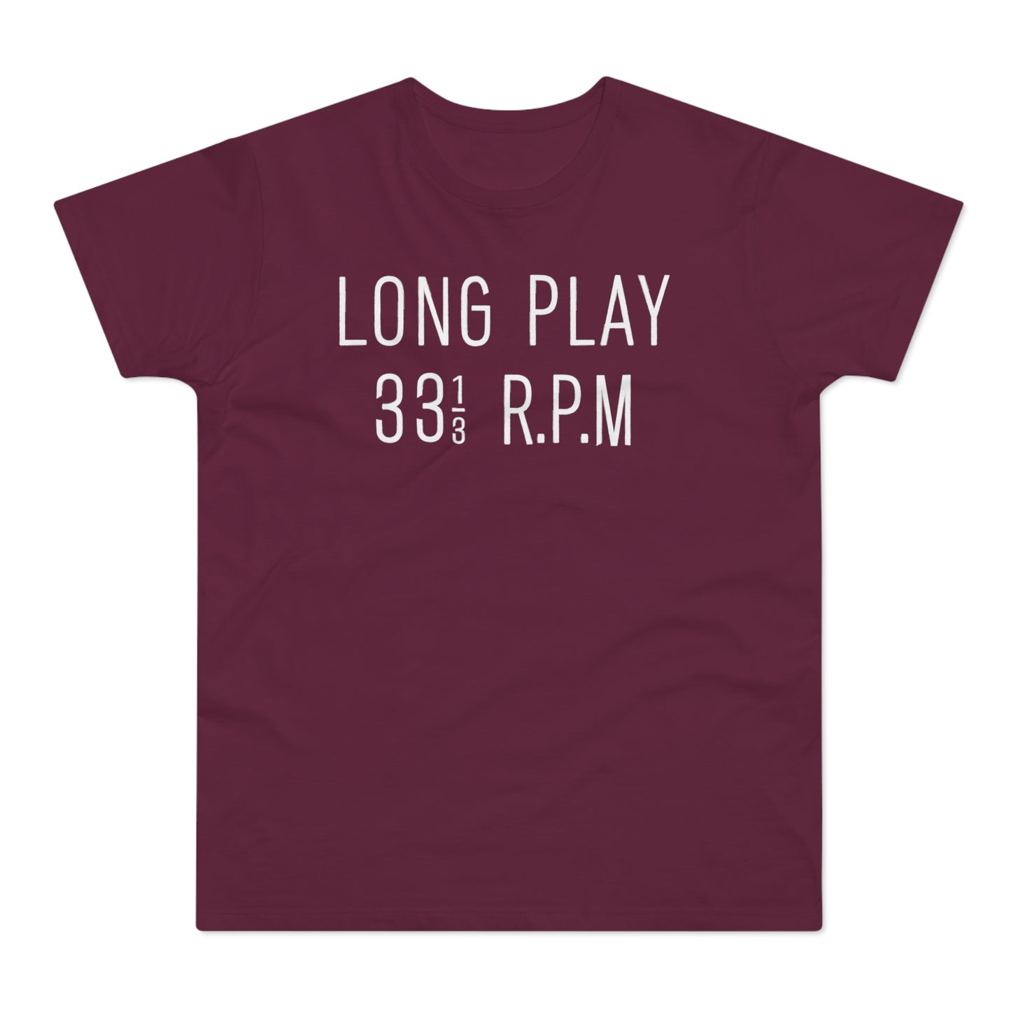 Long Play 33 1/3 RPM Maglietta Peso Medio