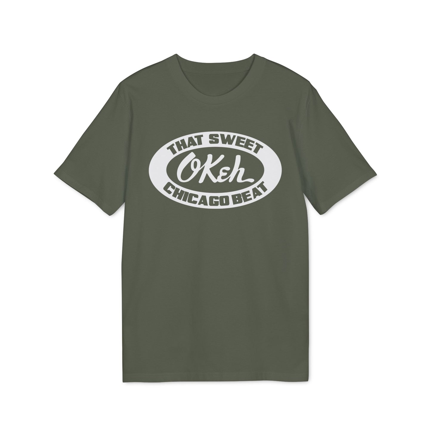 Sweet Chicago Beat Okeh Records Maglietta in Cotone Biologico