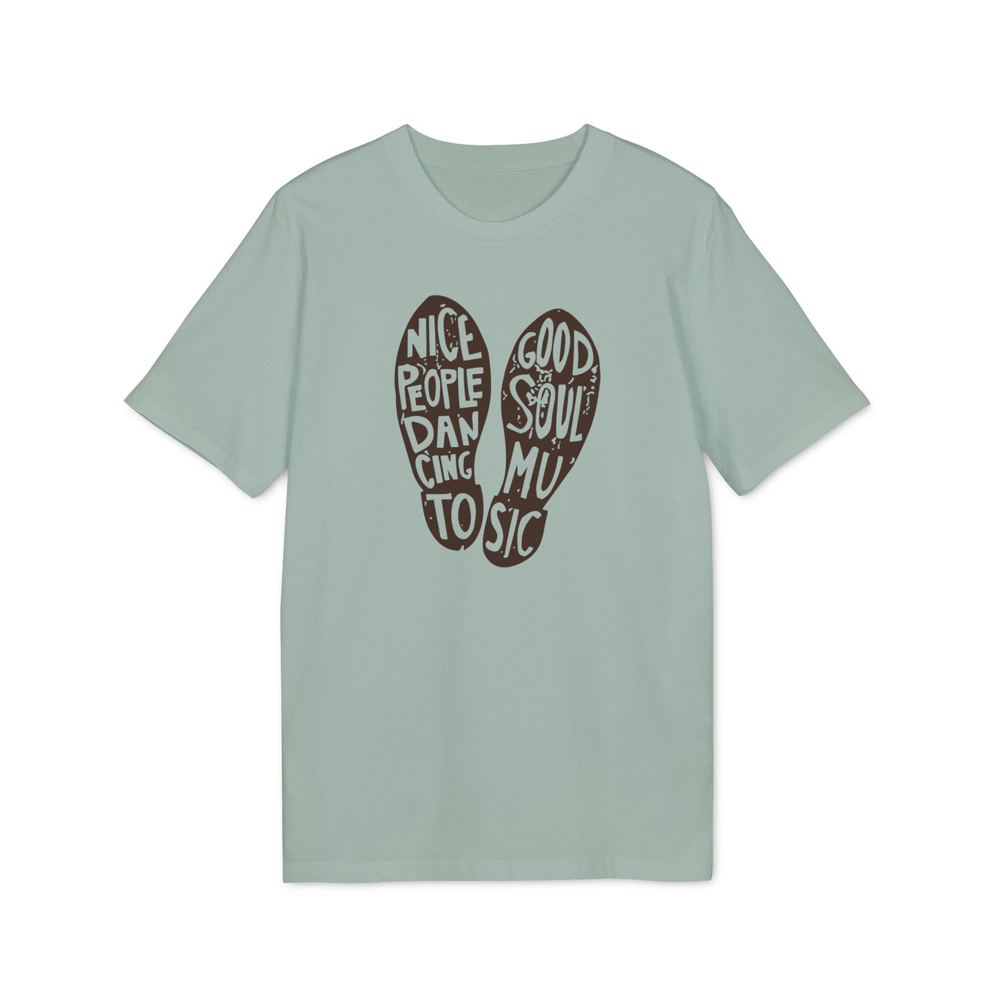 Nice People Dancing To Soul Music Maglietta in Cotone Biologico