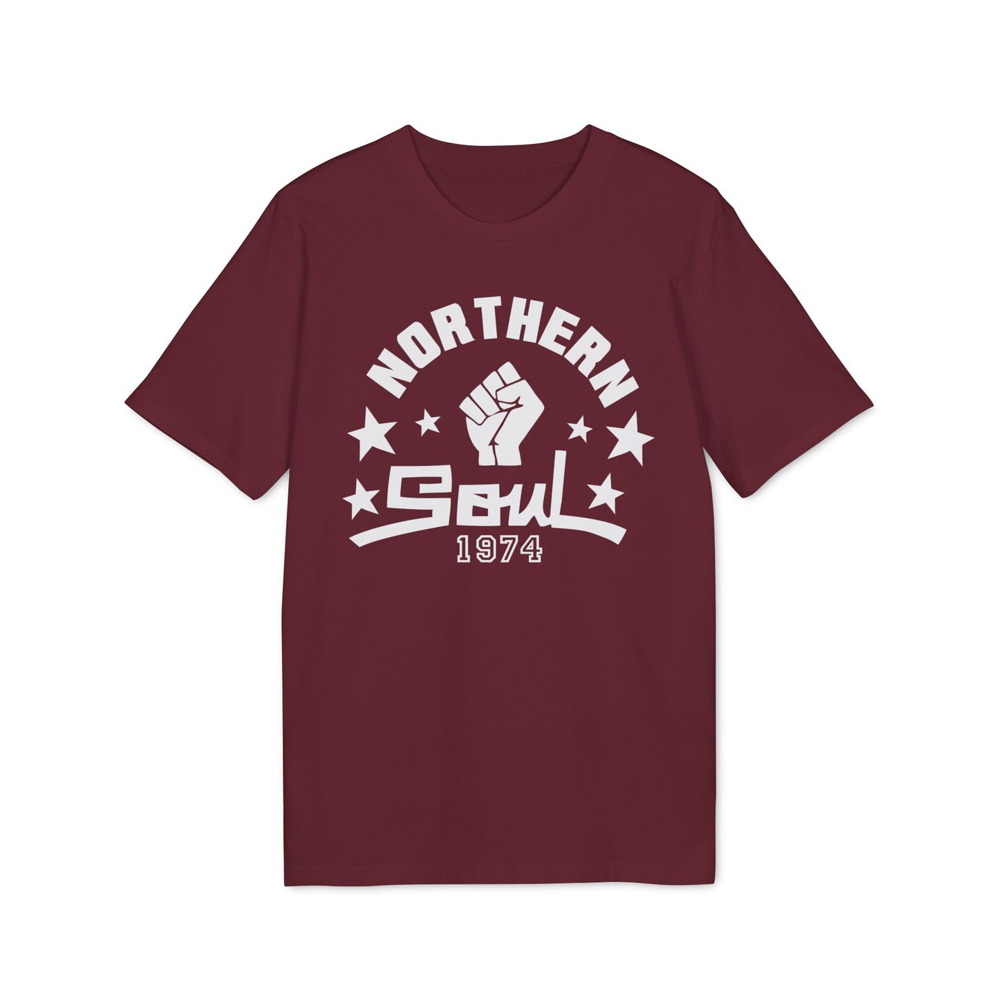 Northern Soul 1974 Maglietta in Cotone Biologico