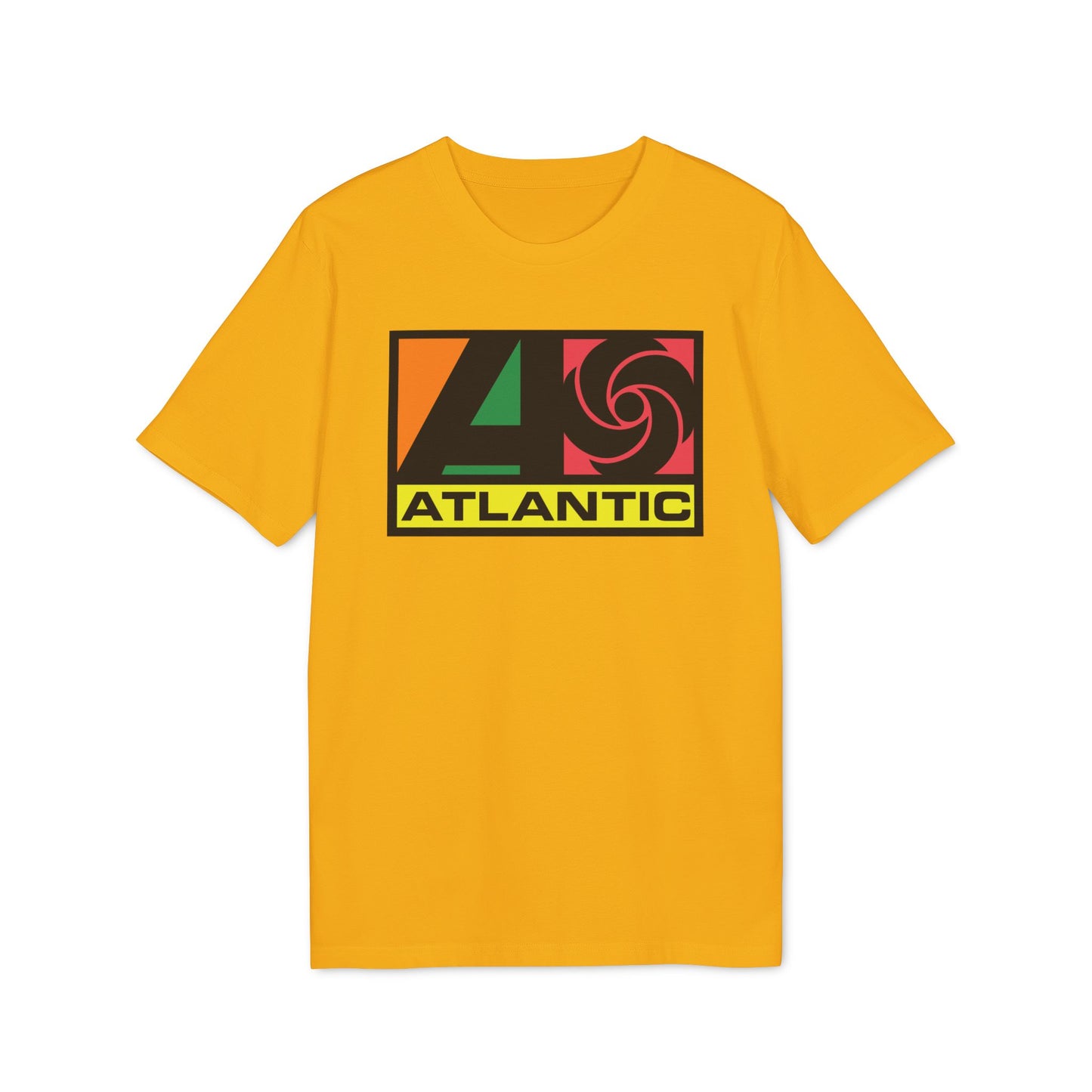 Atlantic Records Maglietta in Cotone Biologico