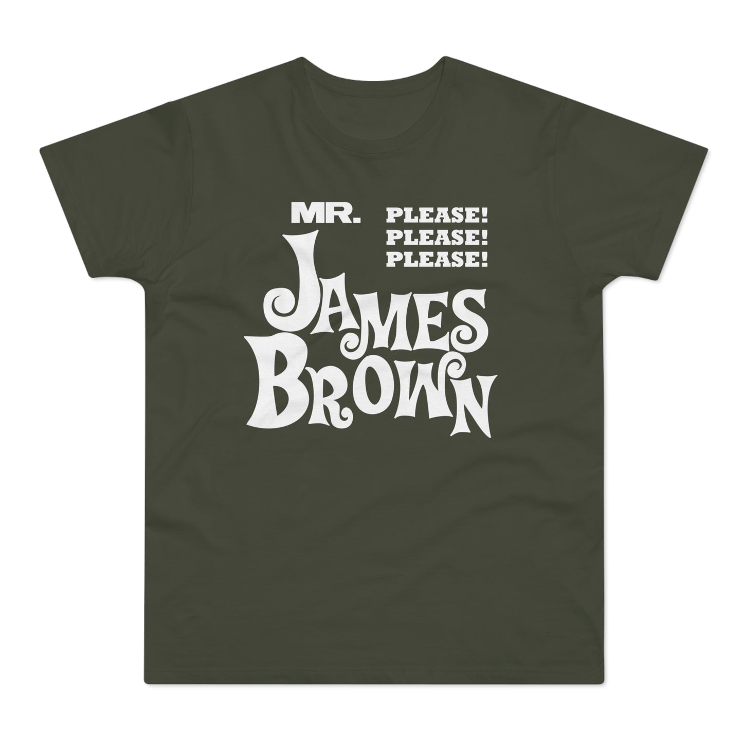 Mr Please Please Please James Brown Maglietta Peso Medio